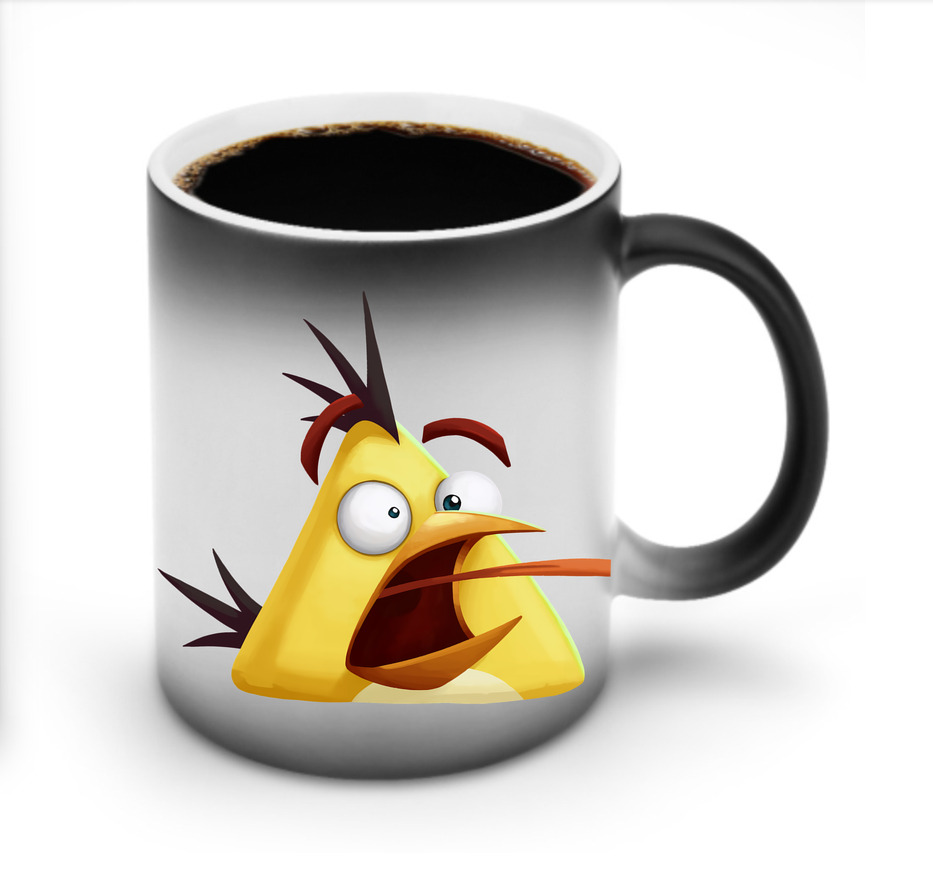 （画像用） Angry Birds アングリーバード 温度変色マグカップ