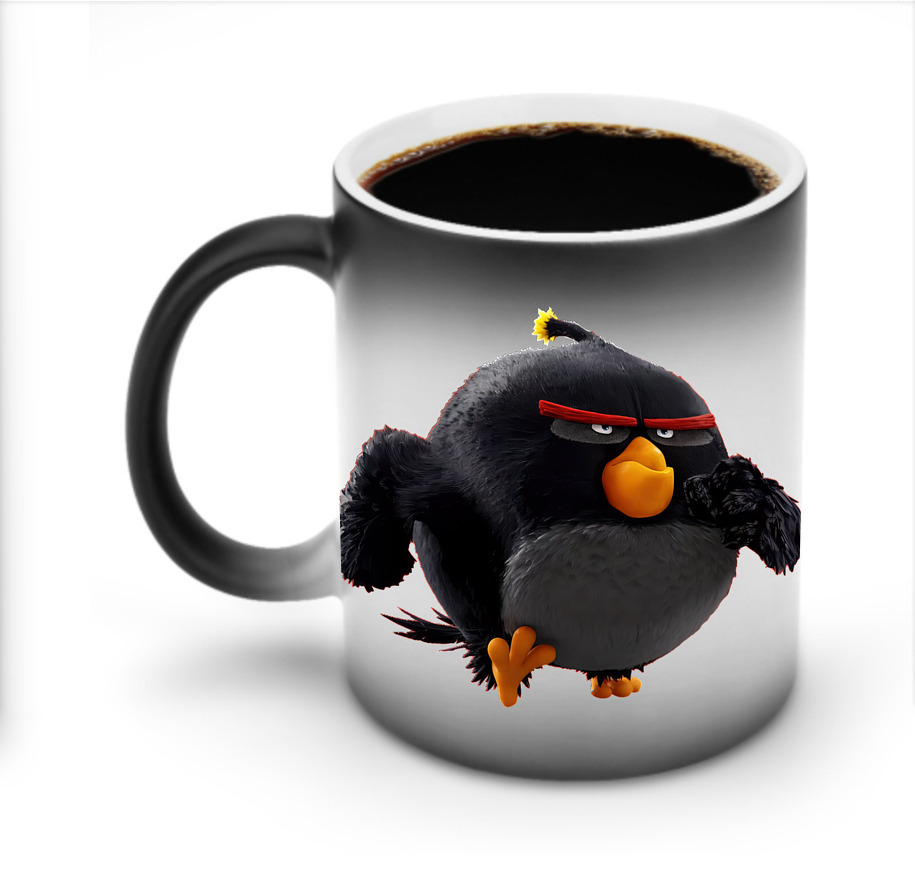 （画像用） Angry Birds アングリーバード 温度変色マグカップ