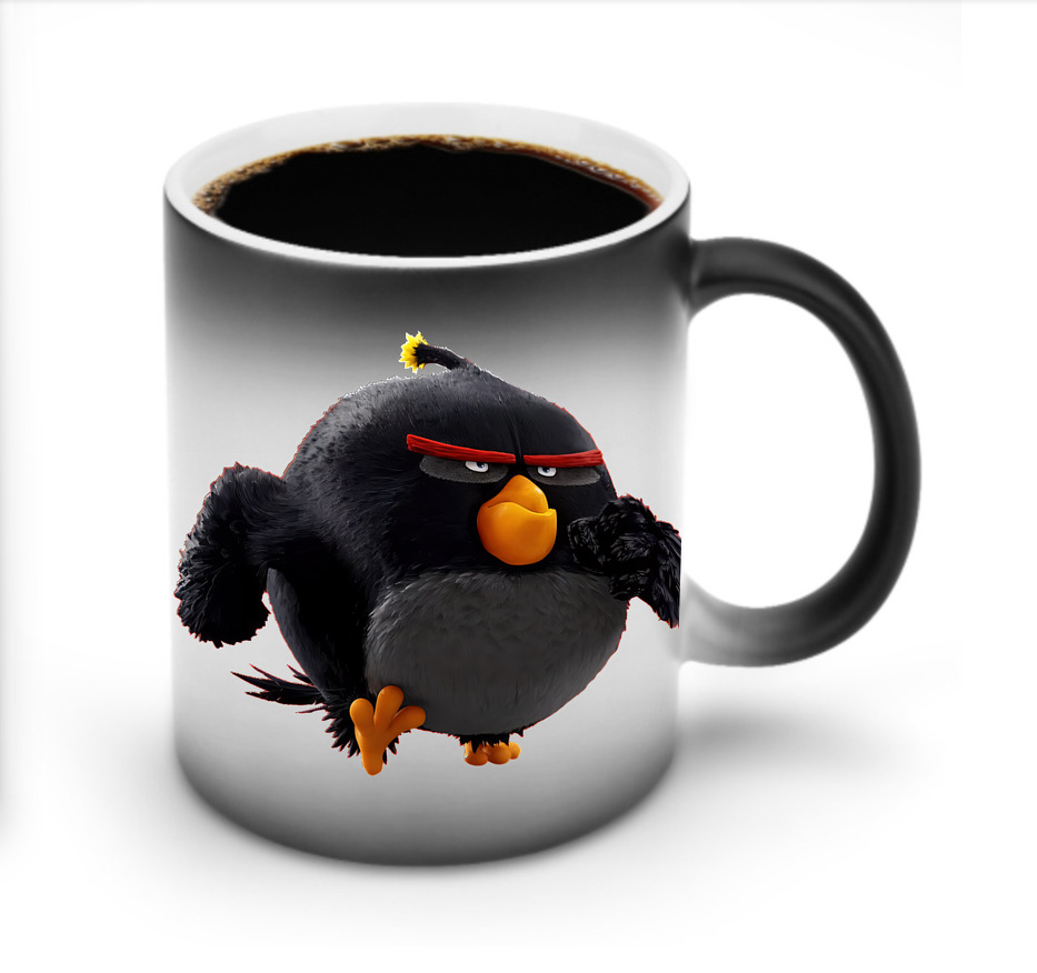 （画像用） Angry Birds アングリーバード 温度変色マグカップ
