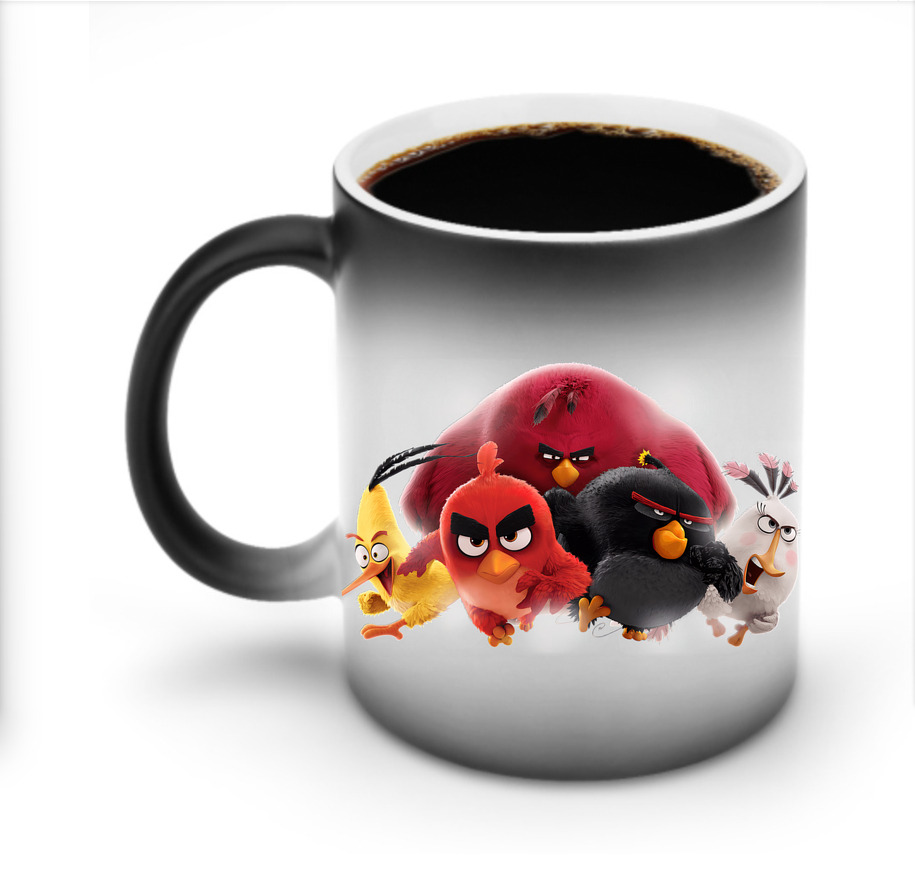 （画像用） Angry Birds アングリーバード 温度変色マグカップ