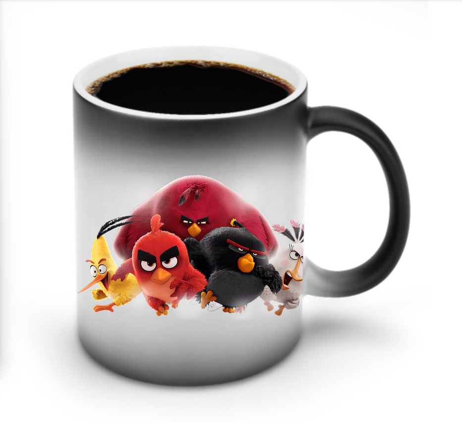 （画像用） Angry Birds アングリーバード 温度変色マグカップ