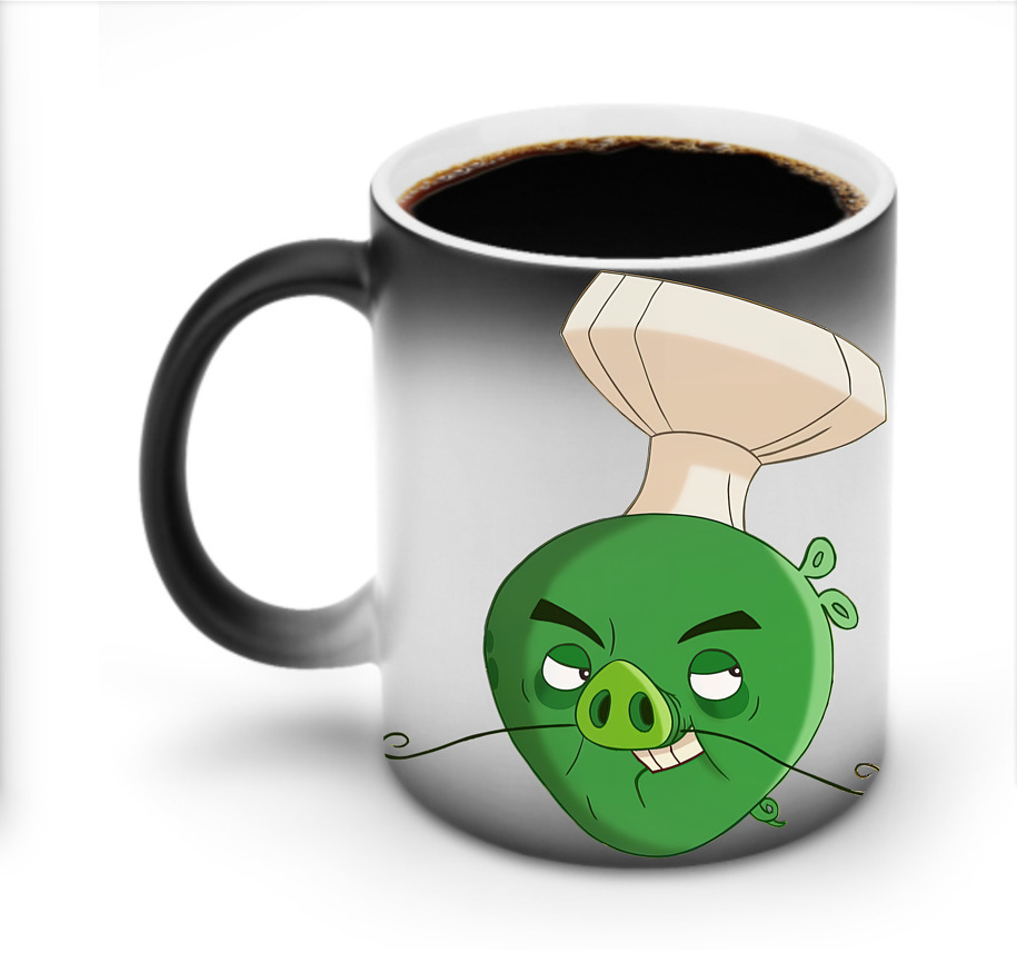 （画像用） Angry Birds アングリーバード 温度変色マグカップ
