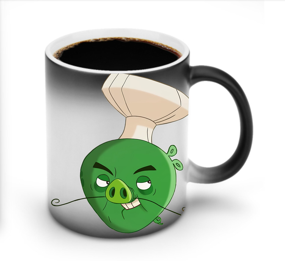 （画像用） Angry Birds アングリーバード 温度変色マグカップ