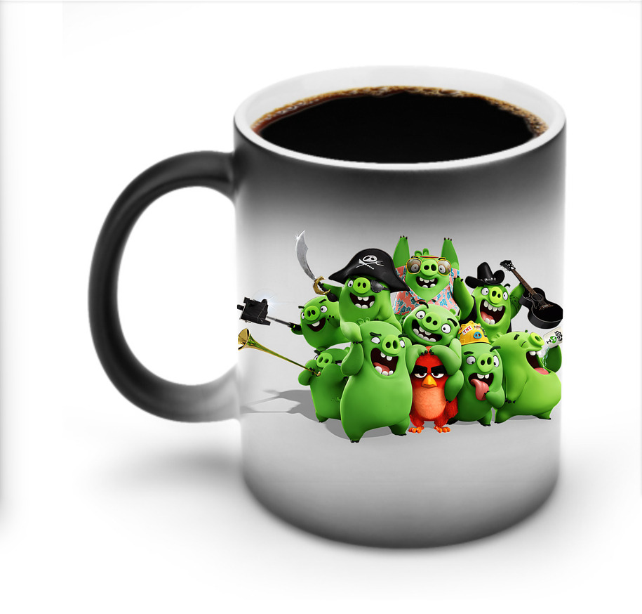 （画像用） Angry Birds アングリーバード 温度変色マグカップ
