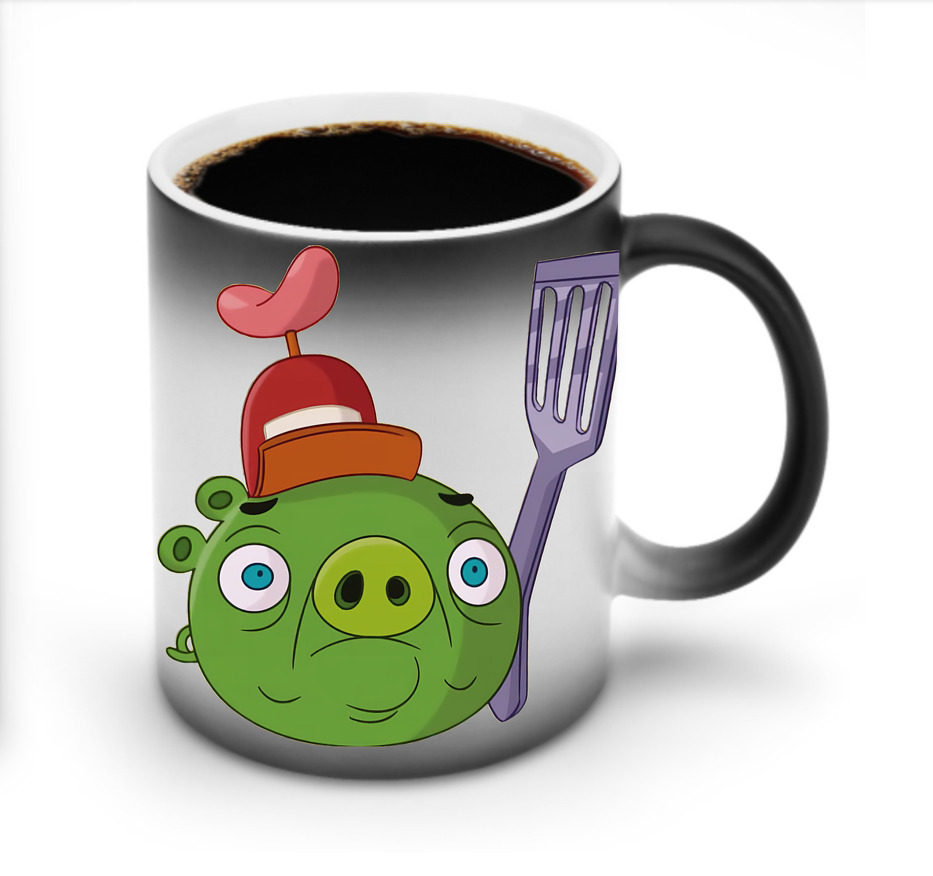 （画像用） Angry Birds アングリーバード 温度変色マグカップ