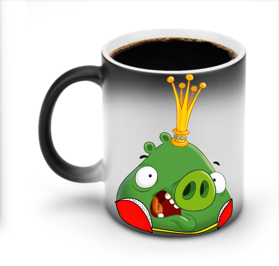 （画像用） Angry Birds アングリーバード 温度変色マグカップ