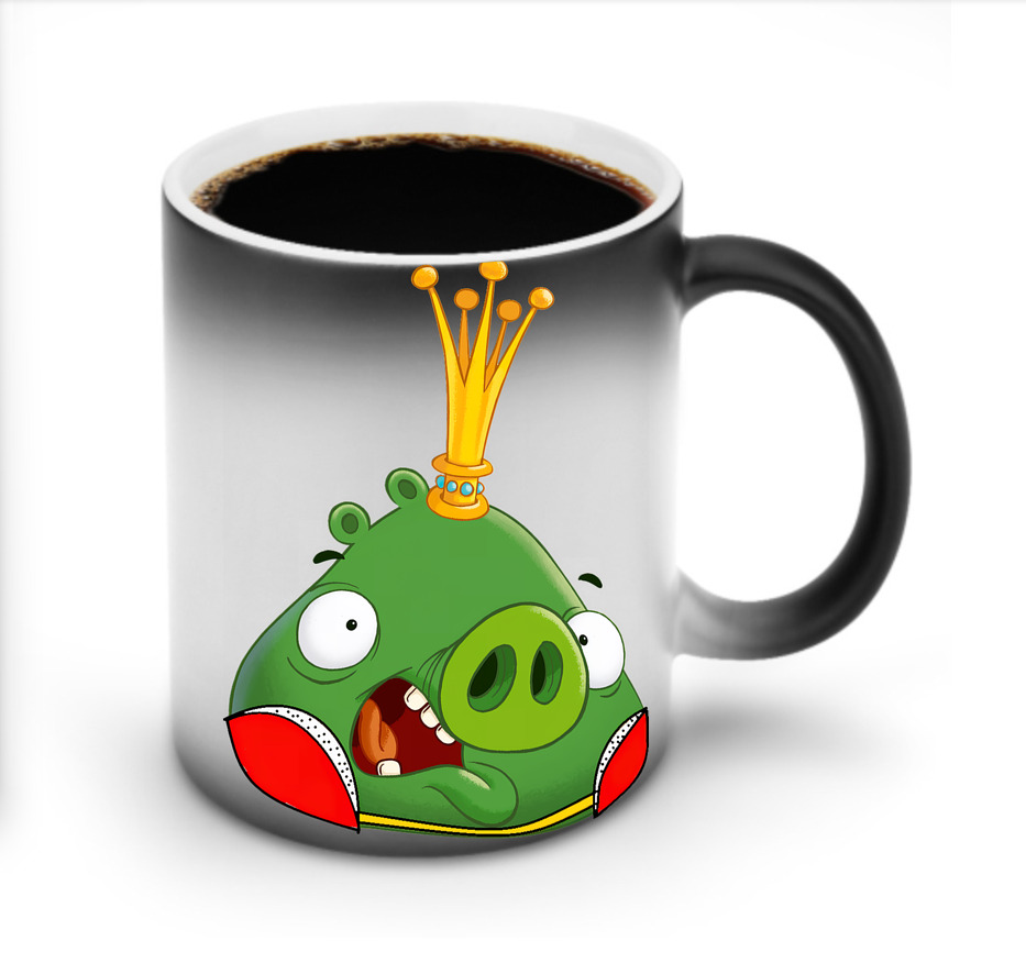（画像用） Angry Birds アングリーバード 温度変色マグカップ