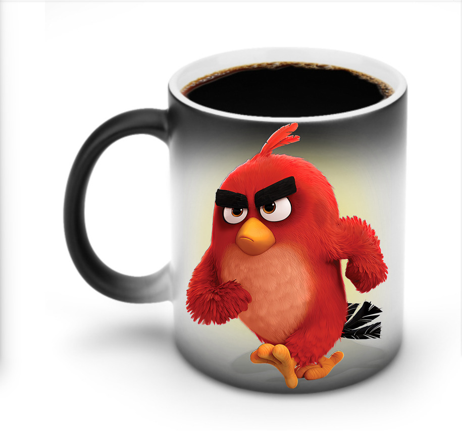 （画像用） Angry Birds アングリーバード 温度変色マグカップ
