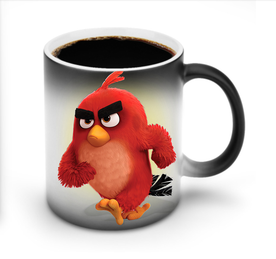 （画像用） Angry Birds アングリーバード 温度変色マグカップ