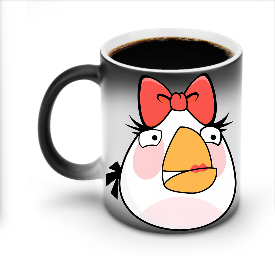 （画像用） Angry Birds アングリーバード 温度変色マグカップ