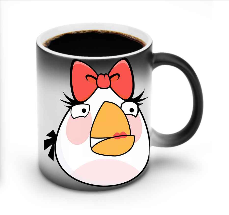 （画像用） Angry Birds アングリーバード 温度変色マグカップ