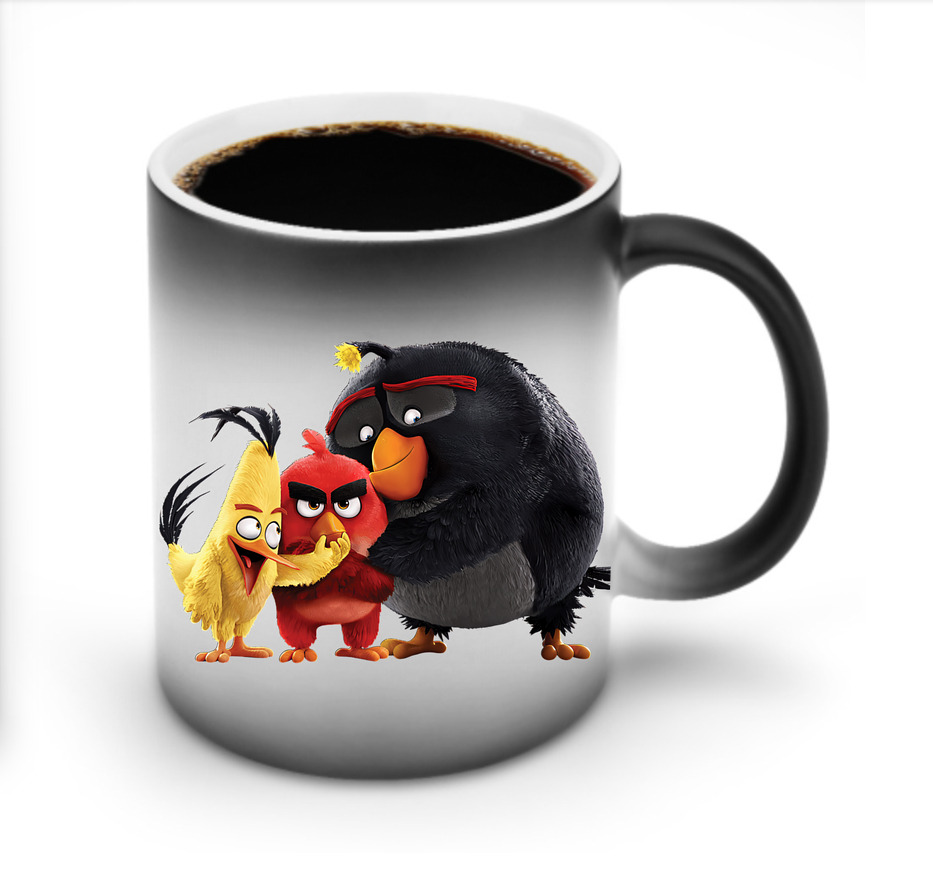 （画像用） Angry Birds アングリーバード 温度変色マグカップ