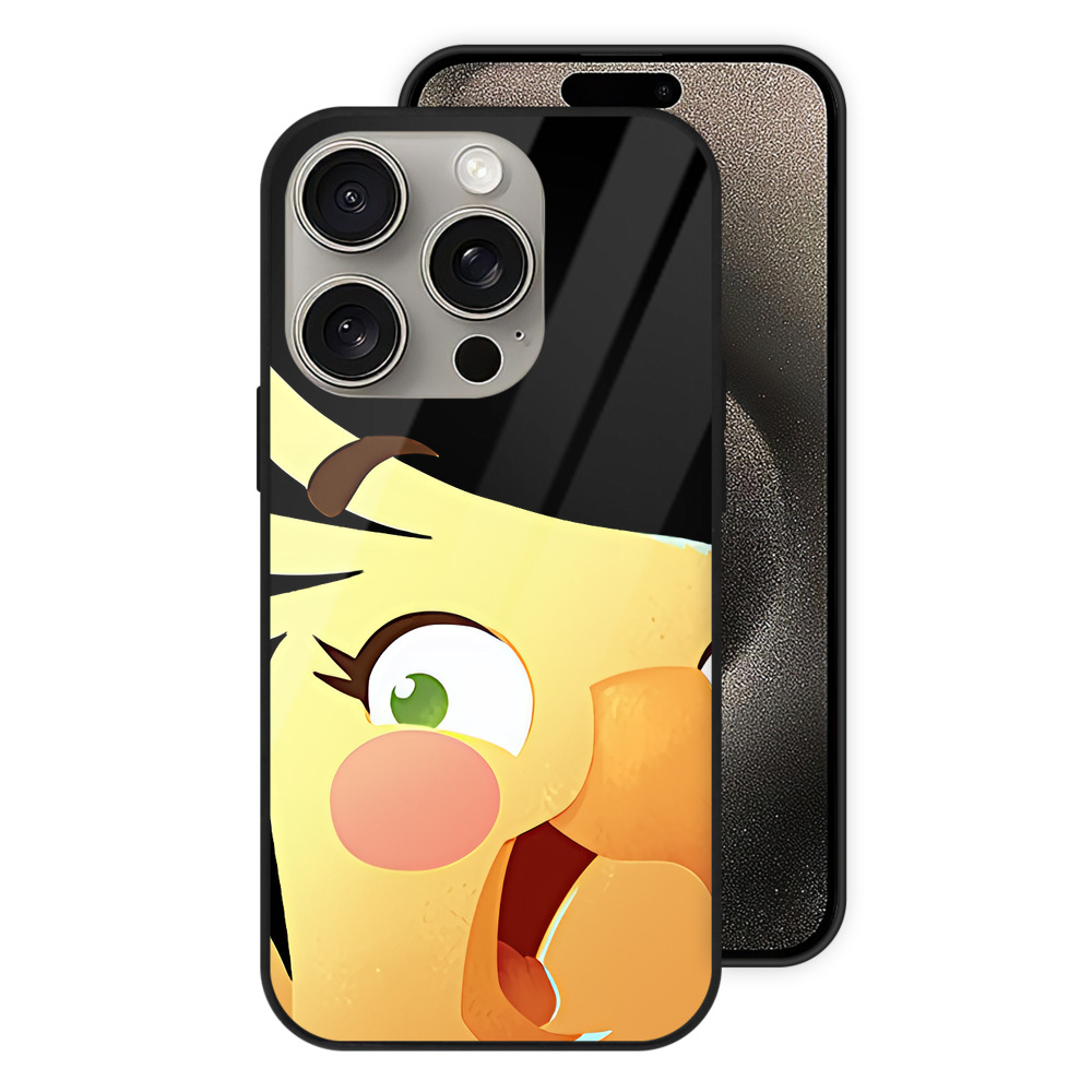 （画像用） Angry Birds アングリーバード 【iPhone15Pro対応】スマホケース 耐衝撃＆黄変防止 背面ガラス