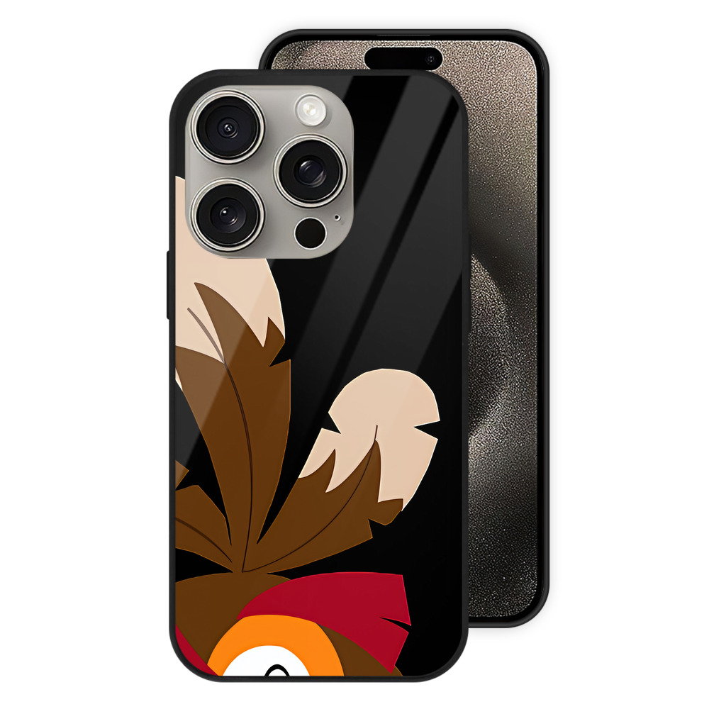 （画像用） Angry Birds アングリーバード 【iPhone15Pro対応】スマホケース 耐衝撃＆黄変防止 背面ガラス
