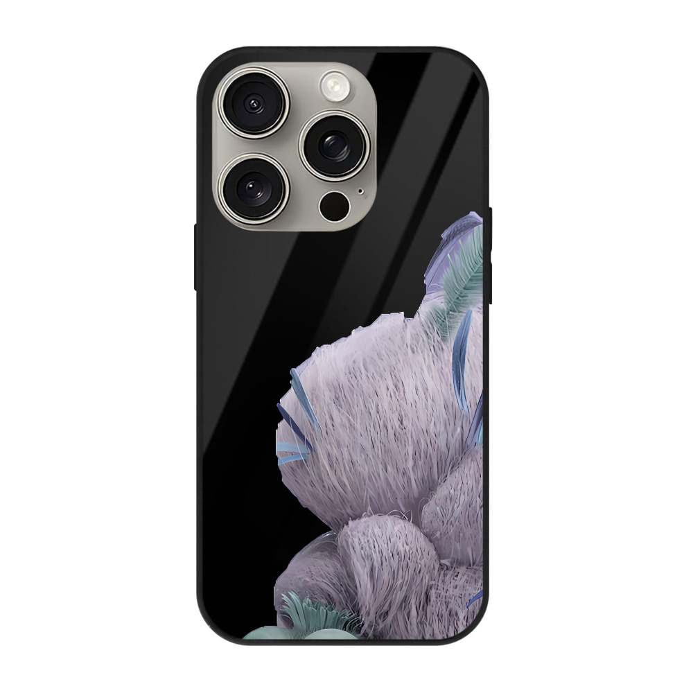 （画像用） Angry Birds アングリーバード 【iPhone15Pro対応】スマホケース 耐衝撃＆黄変防止 背面ガラス