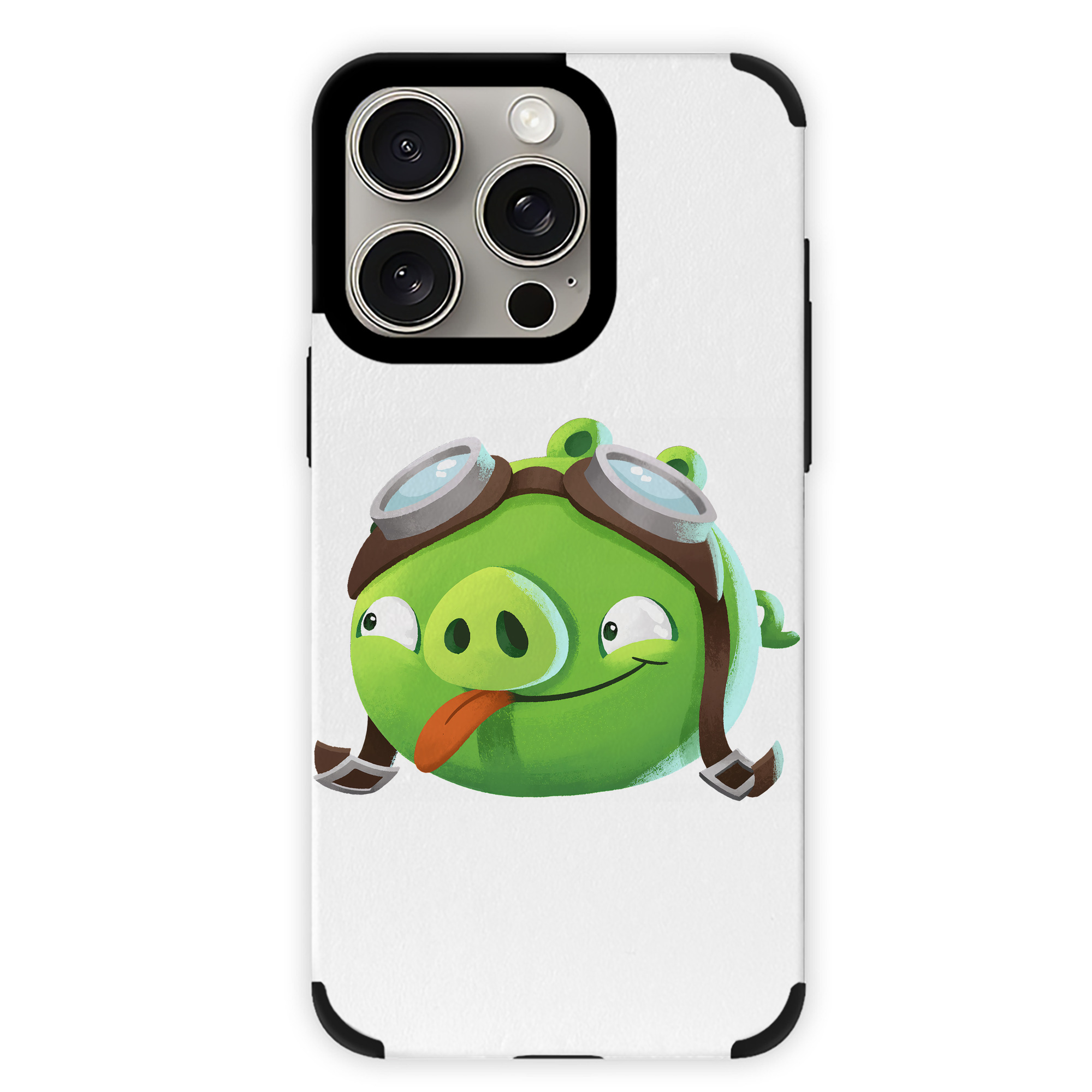 （画像用） Angry Birds アングリーバード 【iPhone15ProMax対応】 PUレザー スマホケース 耐衝撃＆黄変防止