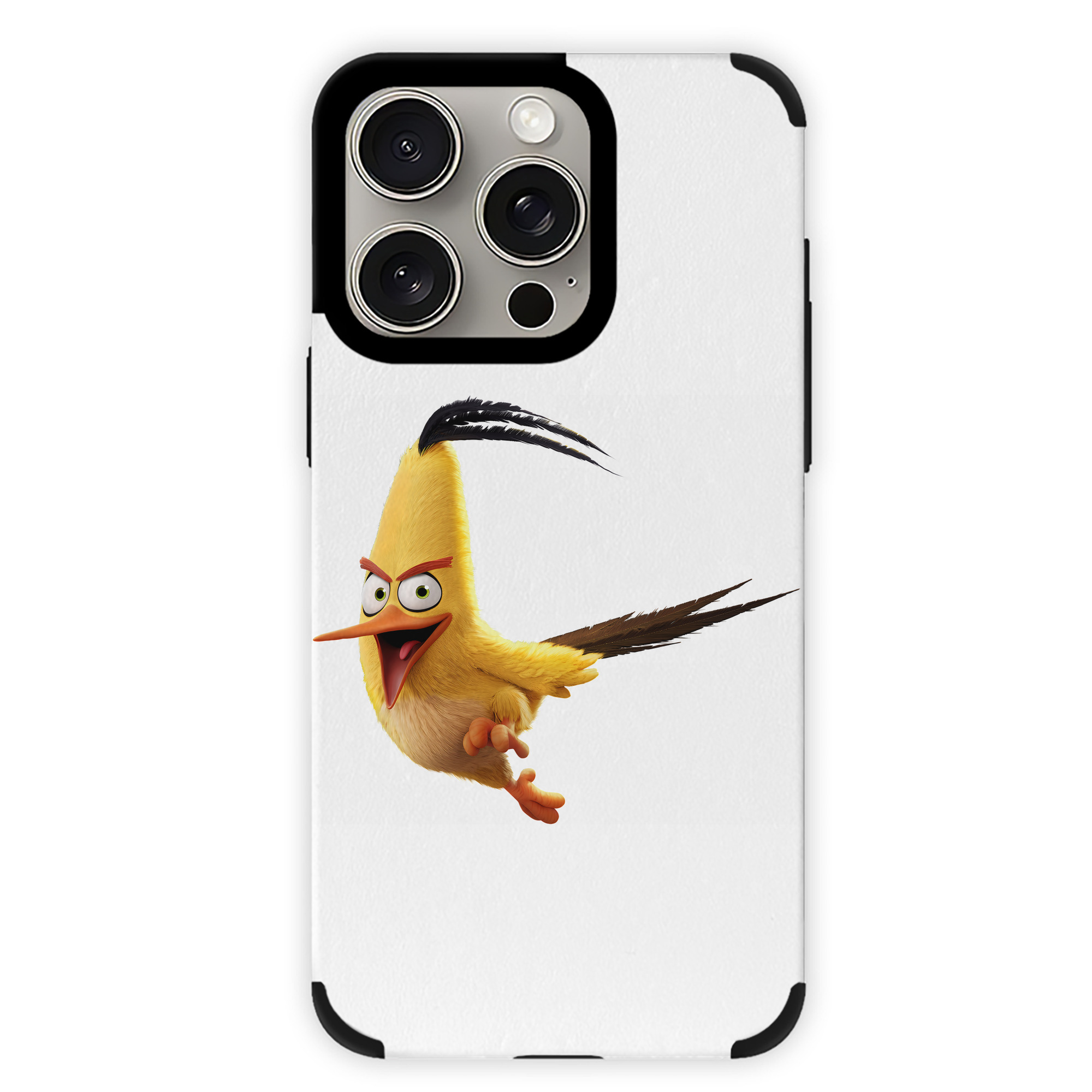 （画像用） Angry Birds アングリーバード 【iPhone15ProMax対応】 PUレザー スマホケース 耐衝撃＆黄変防止