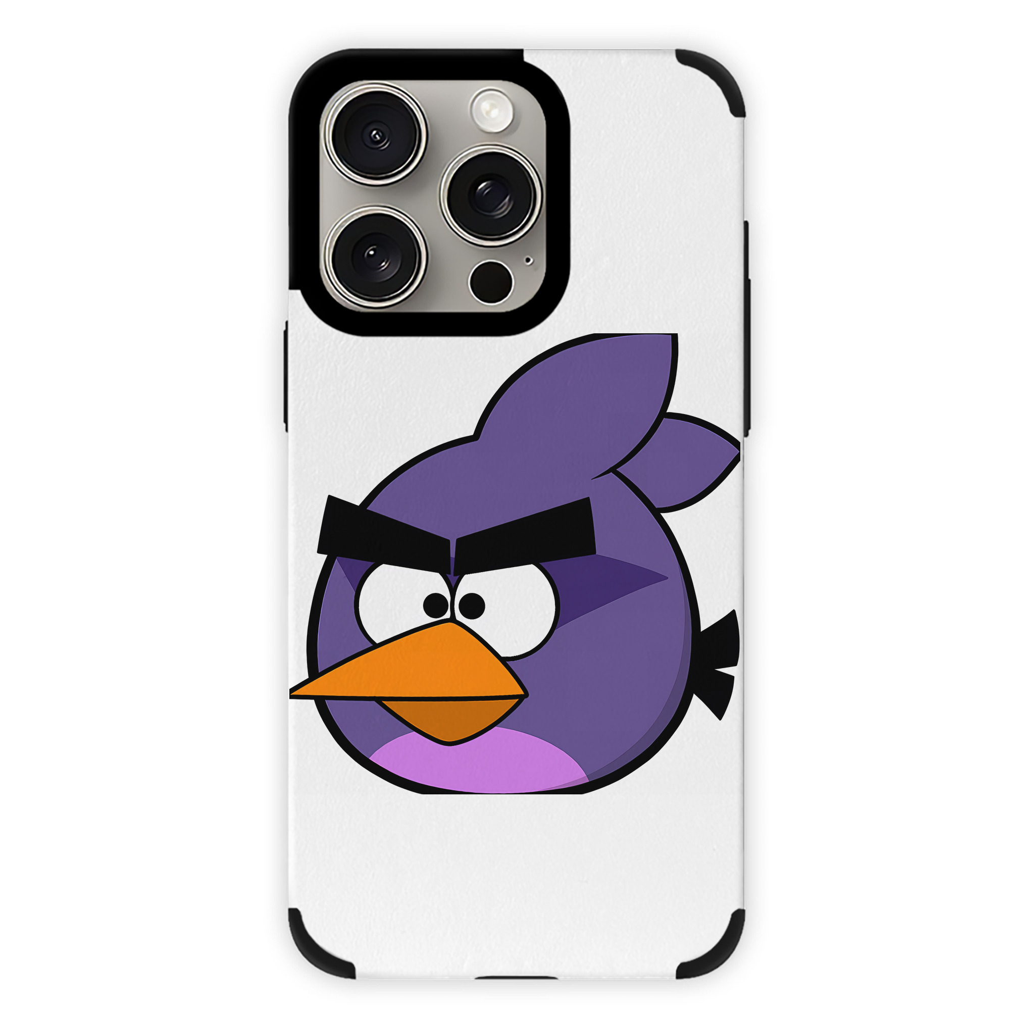 （画像用） Angry Birds アングリーバード 【iPhone15ProMax対応】 PUレザー スマホケース 耐衝撃＆黄変防止