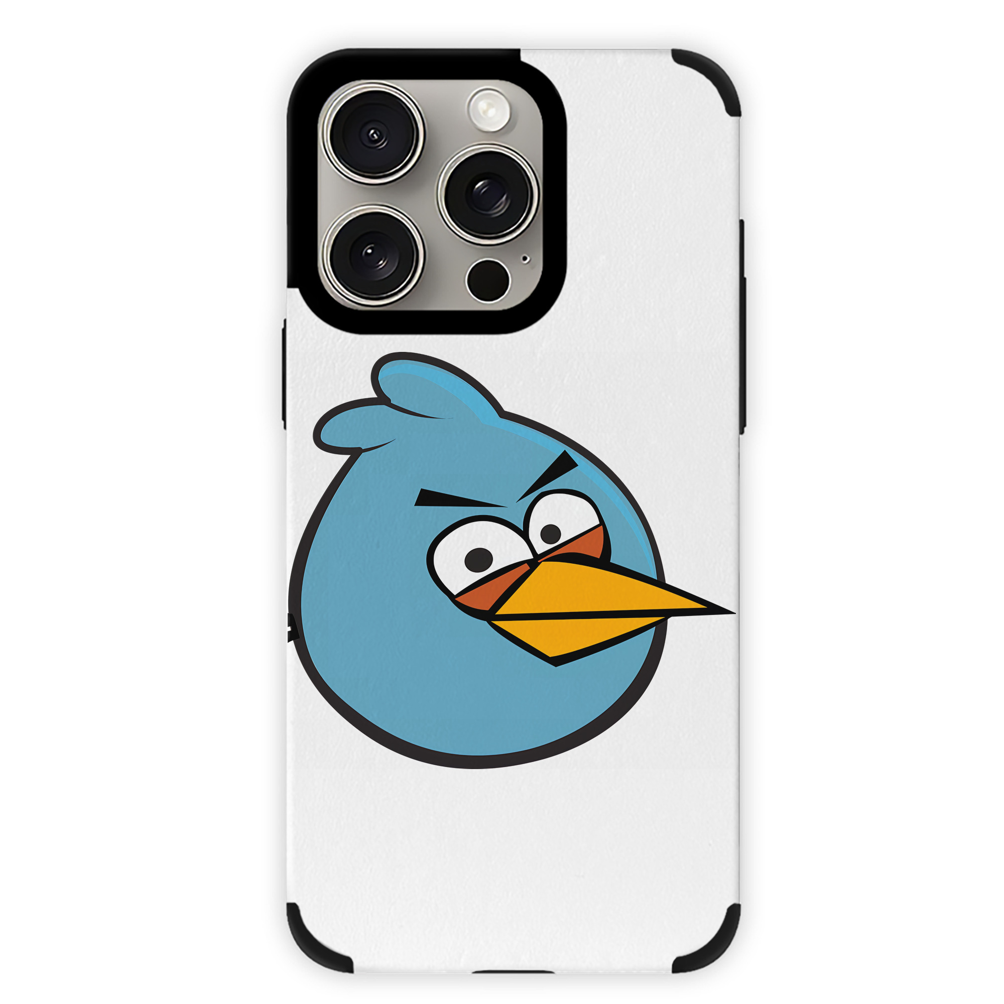 （画像用） Angry Birds アングリーバード 【iPhone15ProMax対応】 PUレザー スマホケース 耐衝撃＆黄変防止