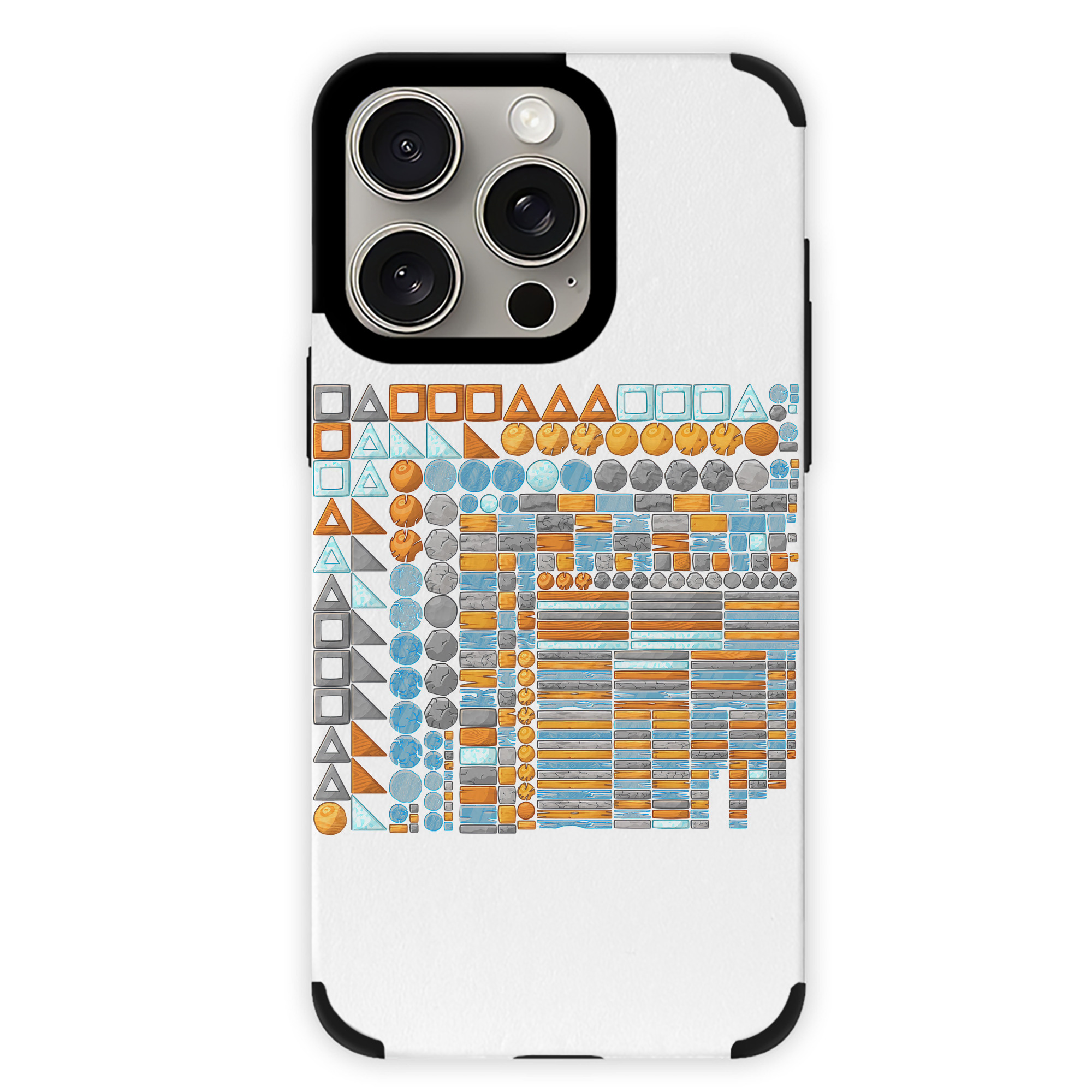 （画像用） Angry Birds アングリーバード 【iPhone15ProMax対応】 PUレザー スマホケース 耐衝撃＆黄変防止