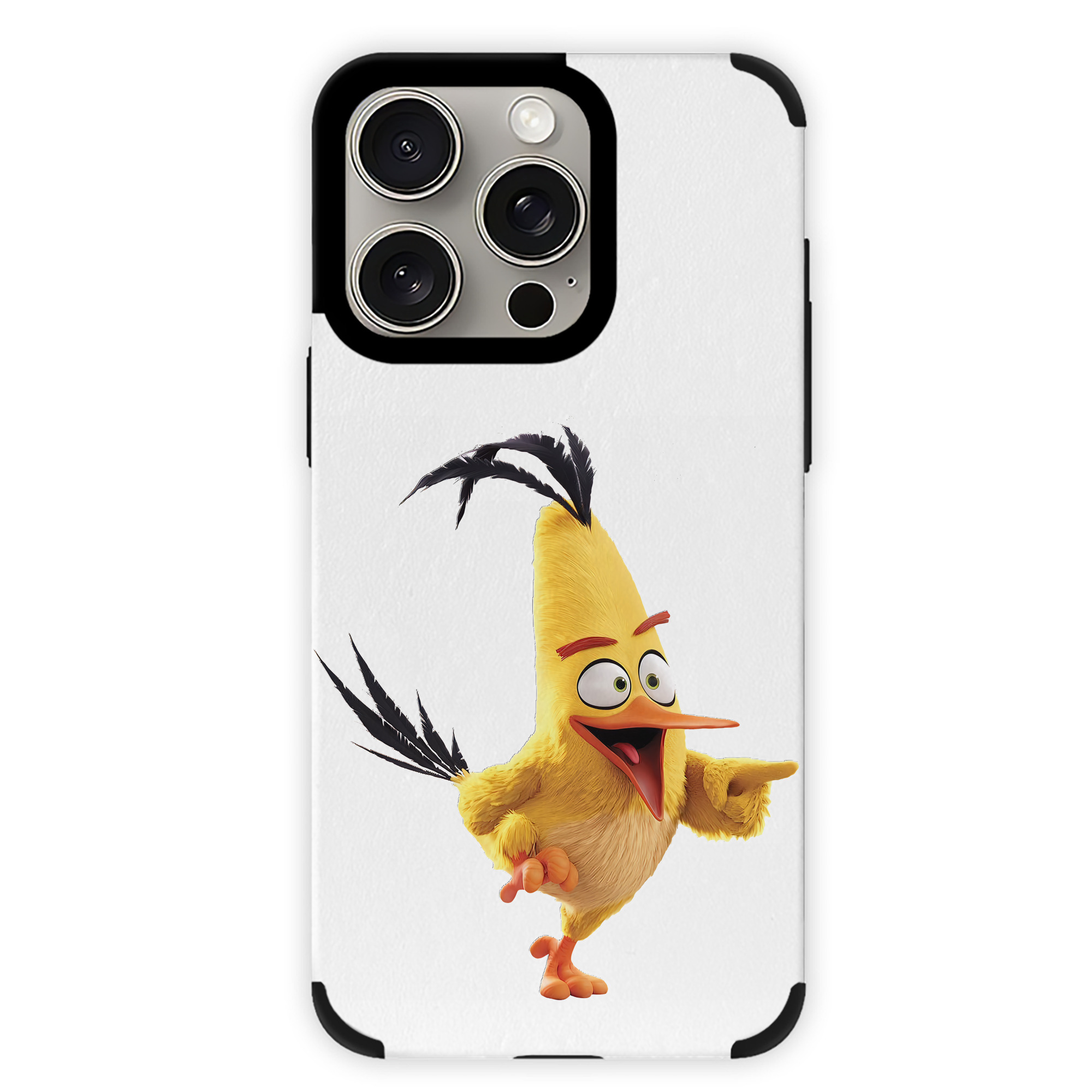 （画像用） Angry Birds アングリーバード 【iPhone15ProMax対応】 PUレザー スマホケース 耐衝撃＆黄変防止