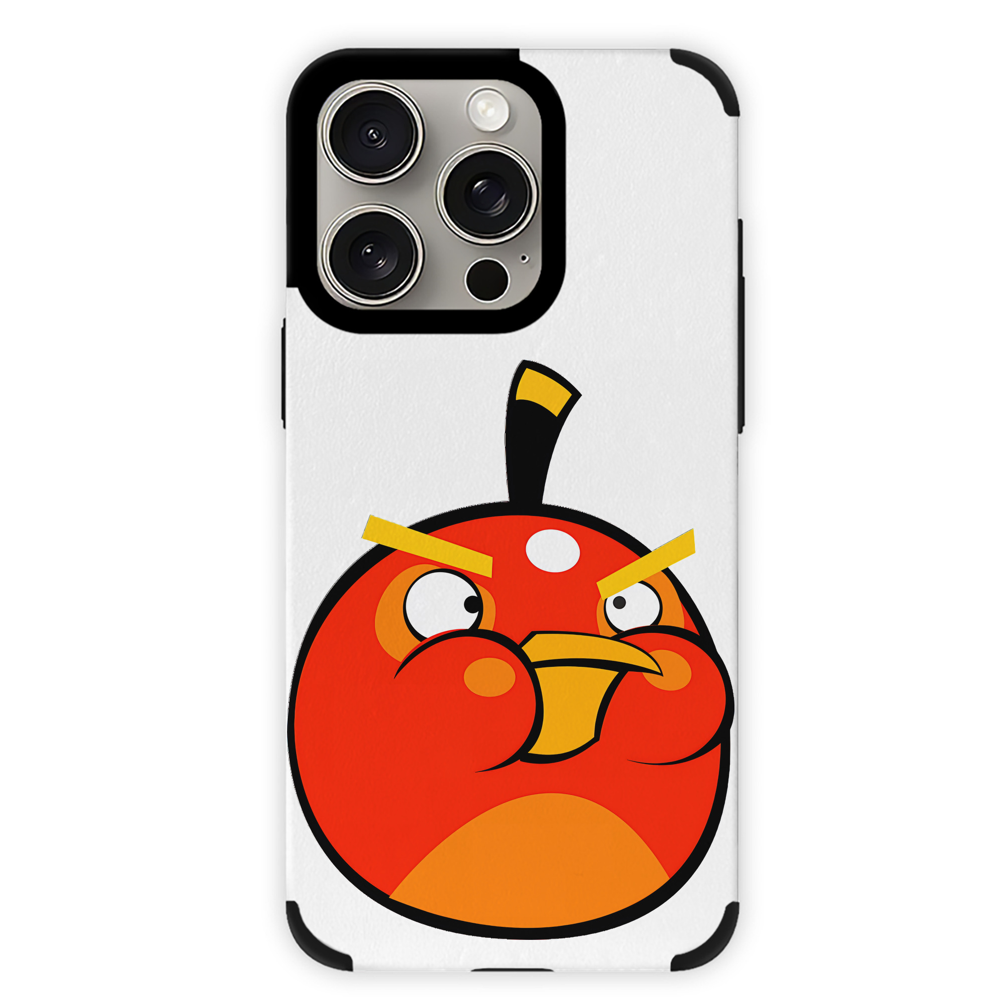 （画像用） Angry Birds アングリーバード 【iPhone15ProMax対応】 PUレザー スマホケース 耐衝撃＆黄変防止
