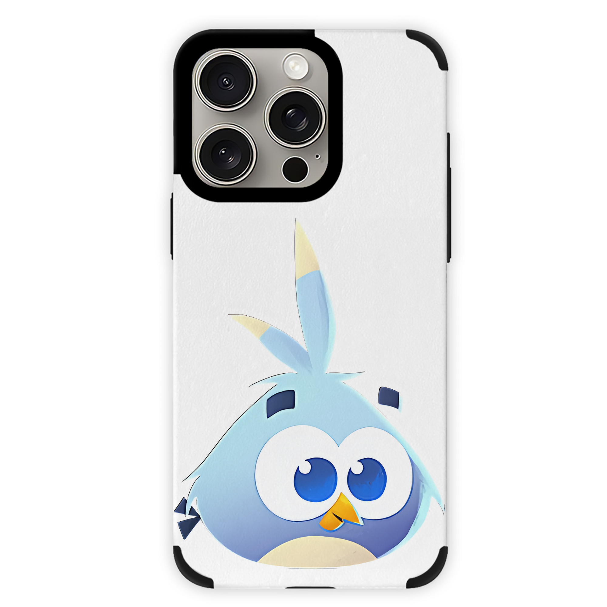 （画像用） Angry Birds アングリーバード 【iPhone15ProMax対応】 PUレザー スマホケース 耐衝撃＆黄変防止