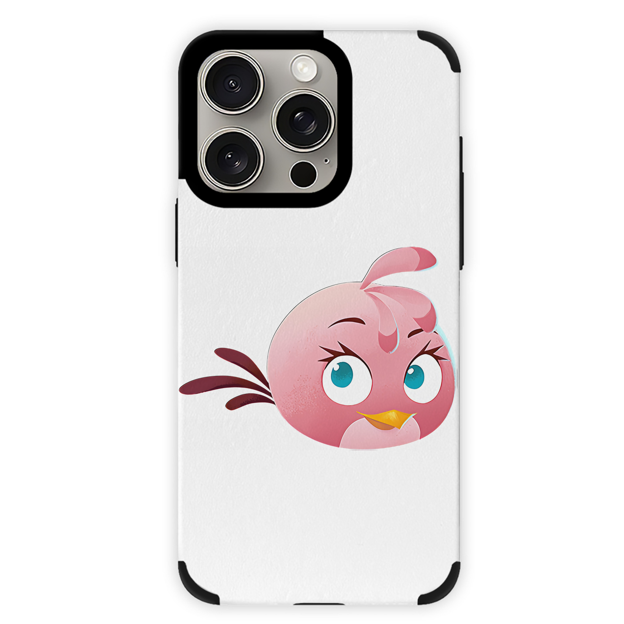 （画像用） Angry Birds アングリーバード 【iPhone15ProMax対応】 PUレザー スマホケース 耐衝撃＆黄変防止