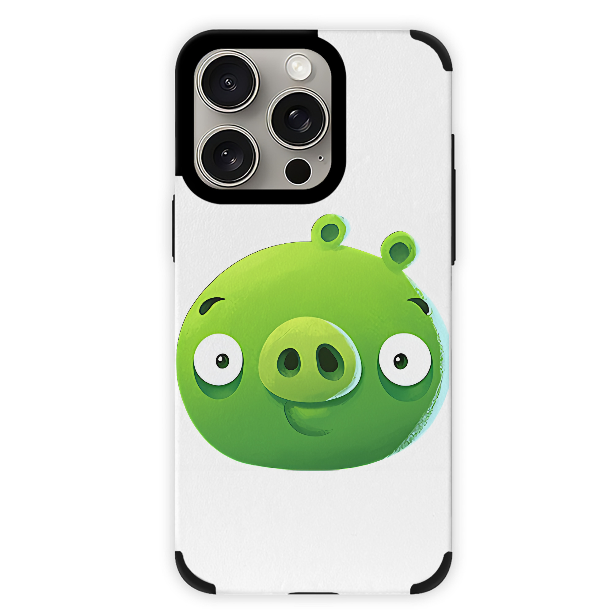 （画像用） Angry Birds アングリーバード 【iPhone15ProMax対応】 PUレザー スマホケース 耐衝撃＆黄変防止