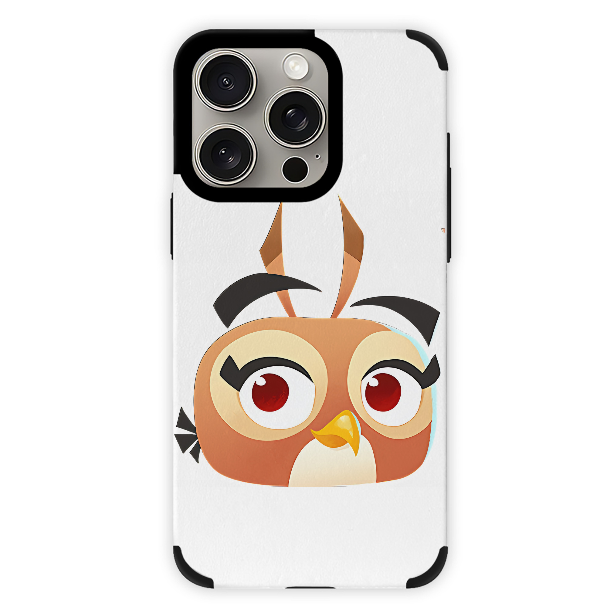 （画像用） Angry Birds アングリーバード 【iPhone15ProMax対応】 PUレザー スマホケース 耐衝撃＆黄変防止