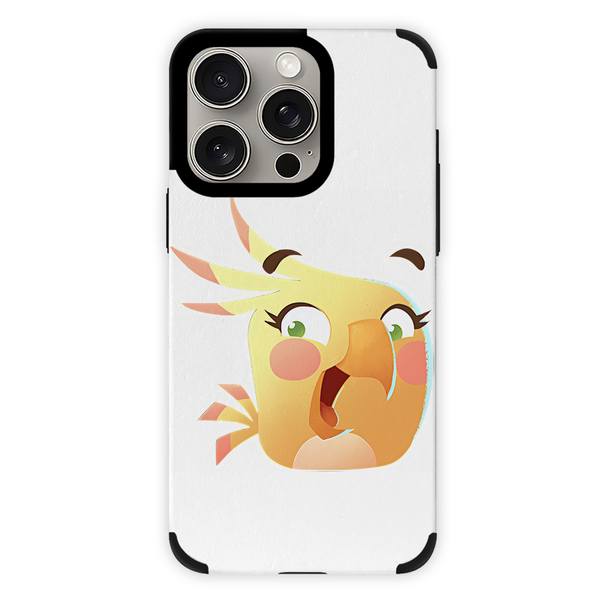 （画像用） Angry Birds アングリーバード 【iPhone15ProMax対応】 PUレザー スマホケース 耐衝撃＆黄変防止