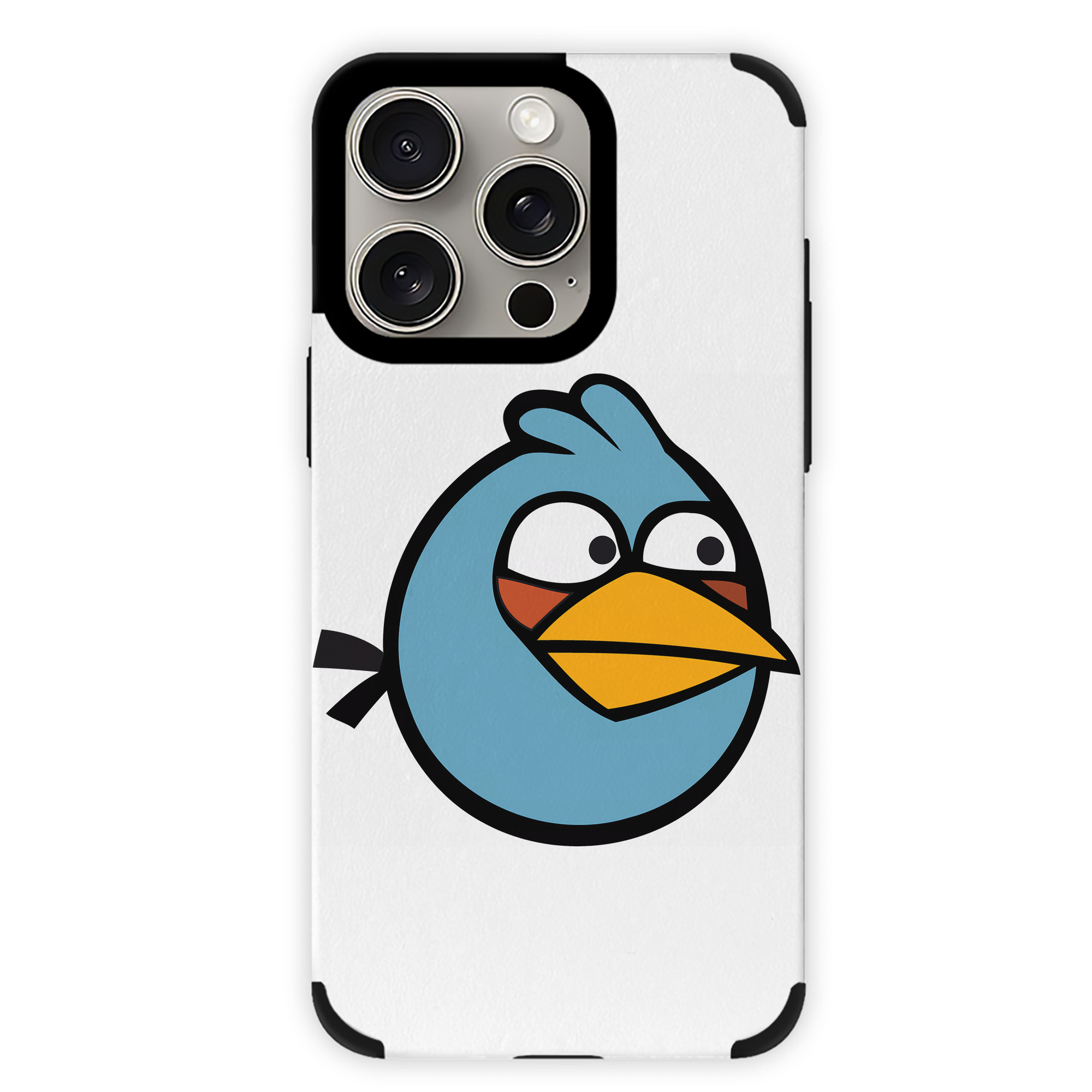 （画像用） Angry Birds アングリーバード 【iPhone15ProMax対応】 PUレザー スマホケース 耐衝撃＆黄変防止
