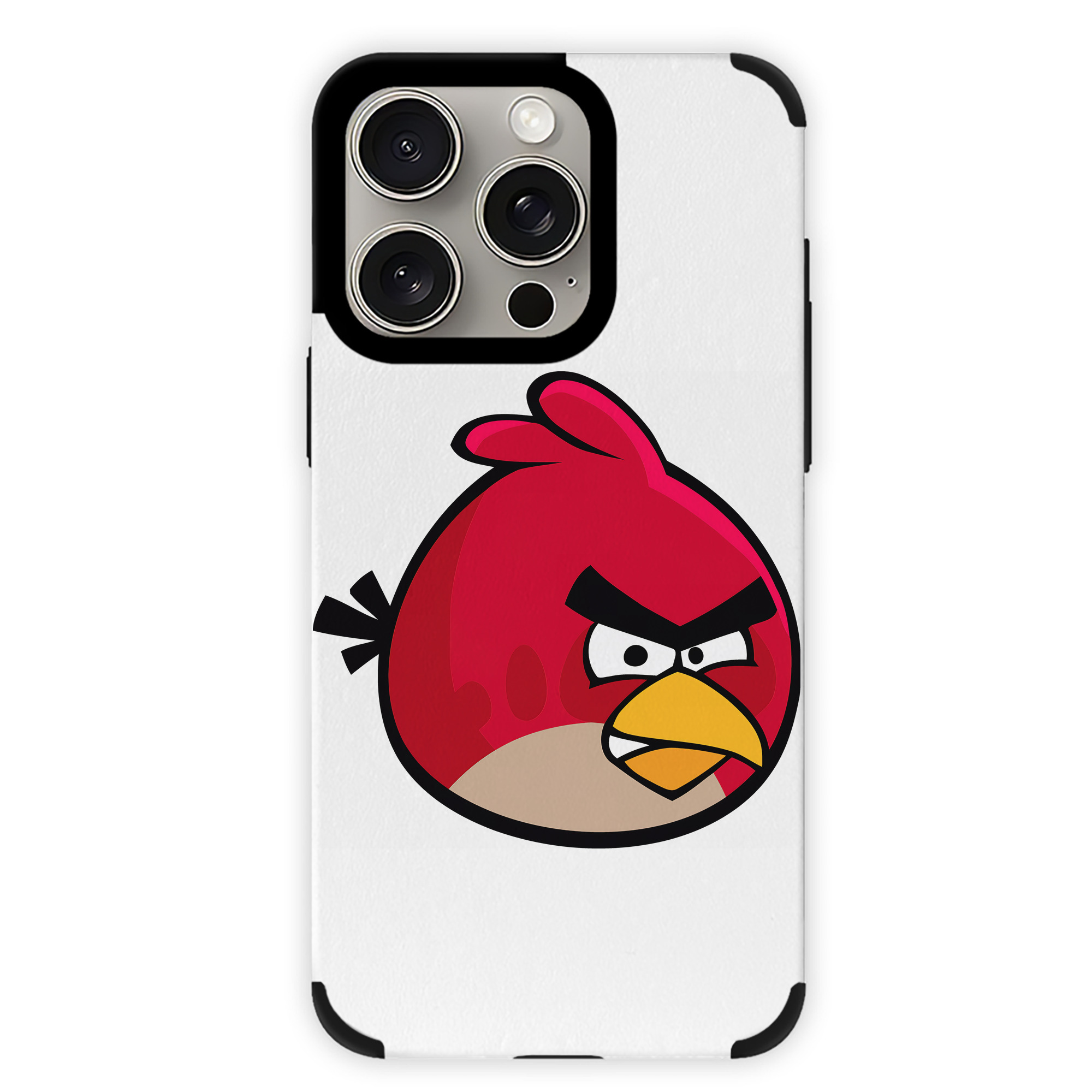 （画像用） Angry Birds アングリーバード 【iPhone15ProMax対応】 PUレザー スマホケース 耐衝撃＆黄変防止