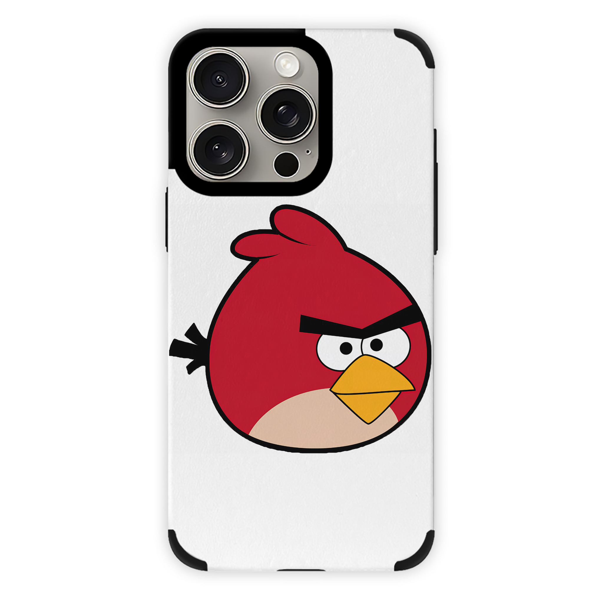 （画像用） Angry Birds アングリーバード 【iPhone15ProMax対応】 PUレザー スマホケース 耐衝撃＆黄変防止