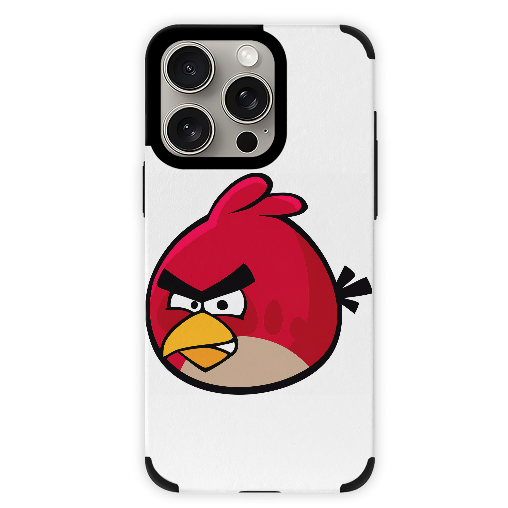 （画像用） Angry Birds アングリーバード 【iPhone15ProMax対応】 PUレザー スマホケース 耐衝撃＆黄変防止
