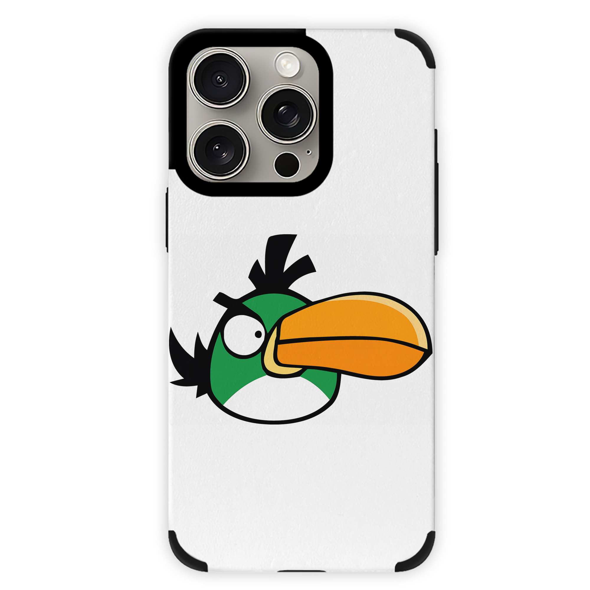 （画像用） Angry Birds アングリーバード 【iPhone15ProMax対応】 PUレザー スマホケース 耐衝撃＆黄変防止