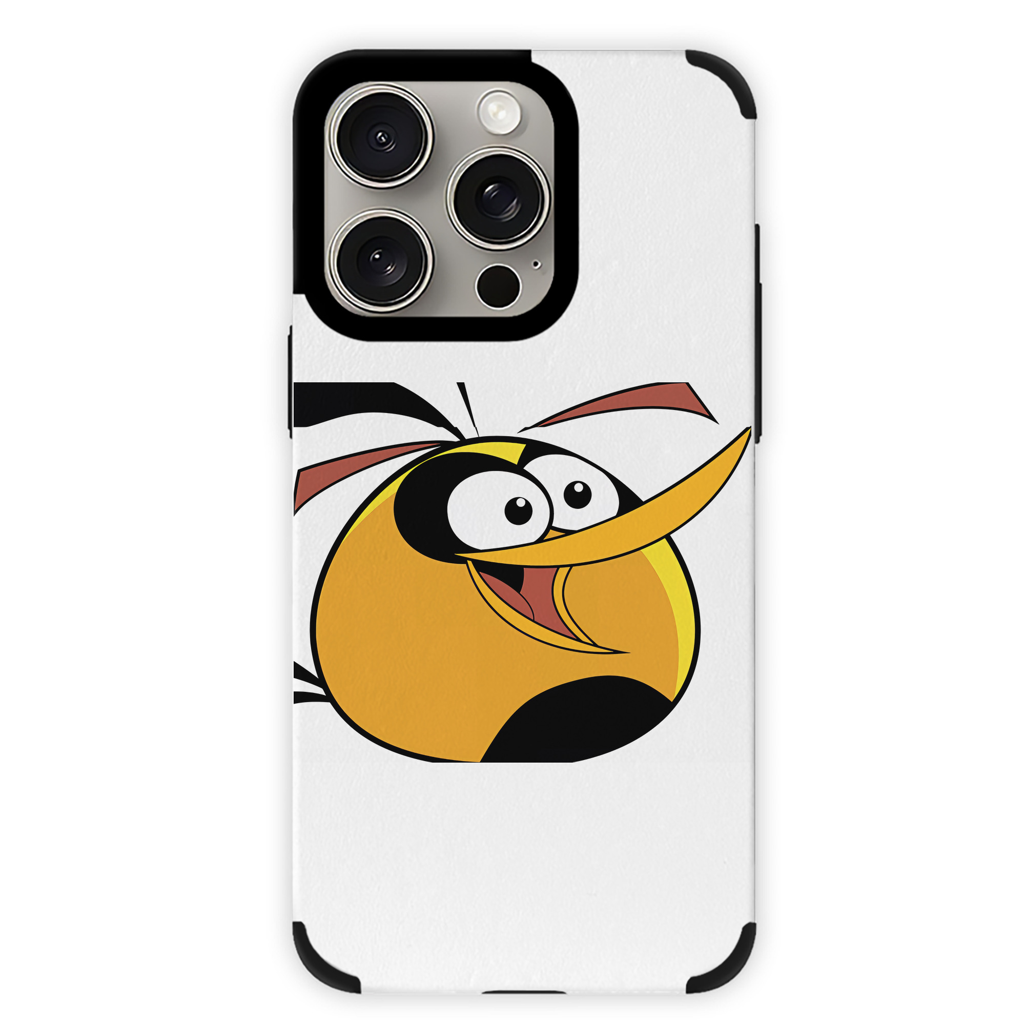 （画像用） Angry Birds アングリーバード 【iPhone15ProMax対応】 PUレザー スマホケース 耐衝撃＆黄変防止