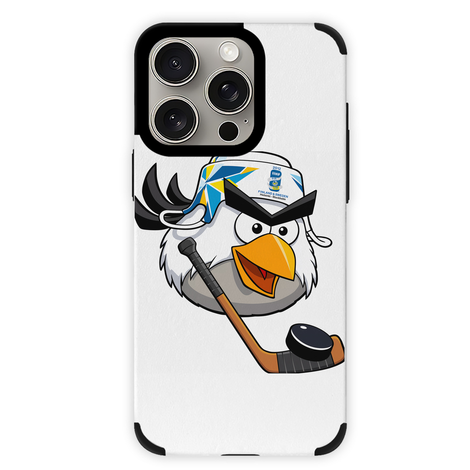 （画像用） Angry Birds アングリーバード 【iPhone15ProMax対応】 PUレザー スマホケース 耐衝撃＆黄変防止
