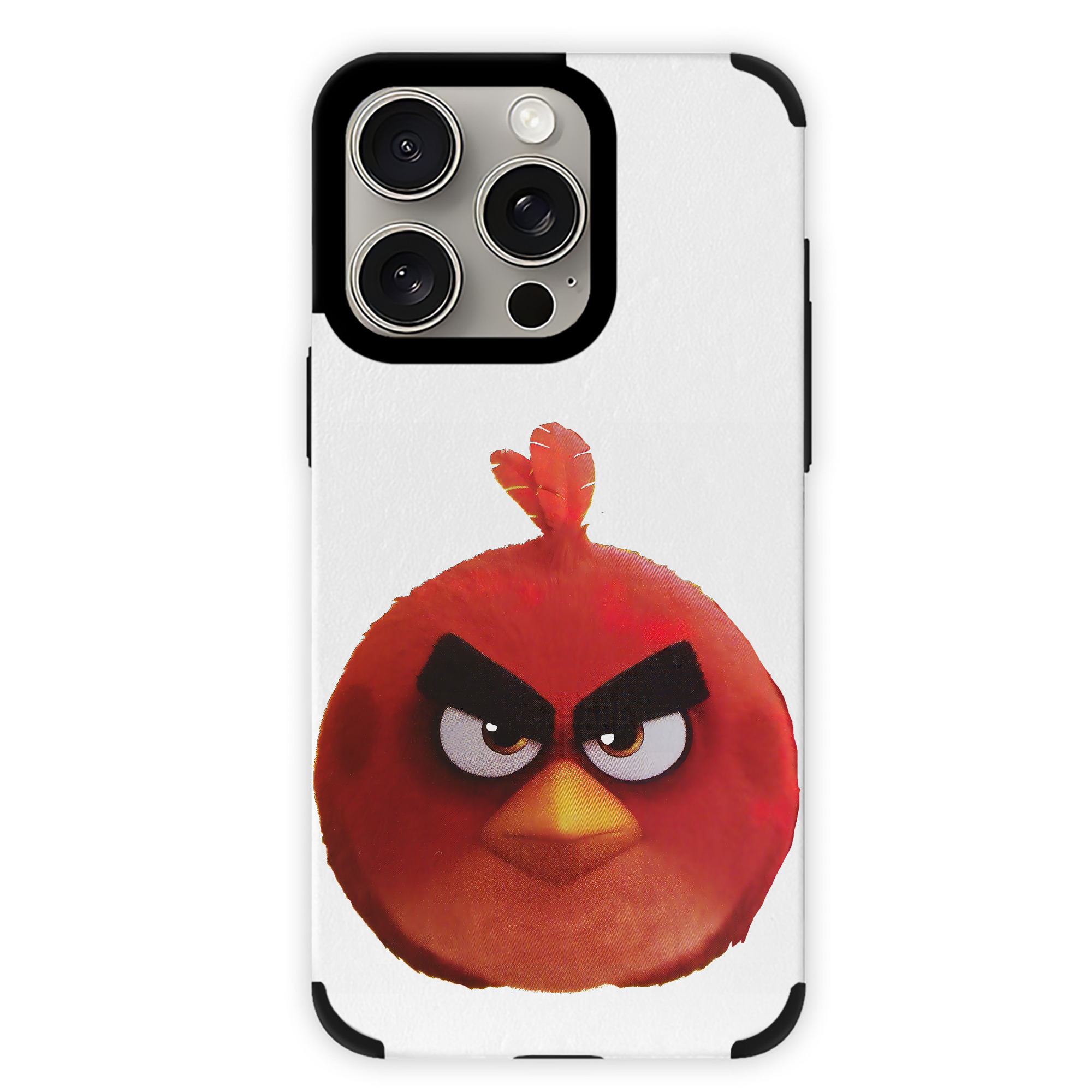 （画像用） Angry Birds アングリーバード 【iPhone15ProMax対応】 PUレザー スマホケース 耐衝撃＆黄変防止