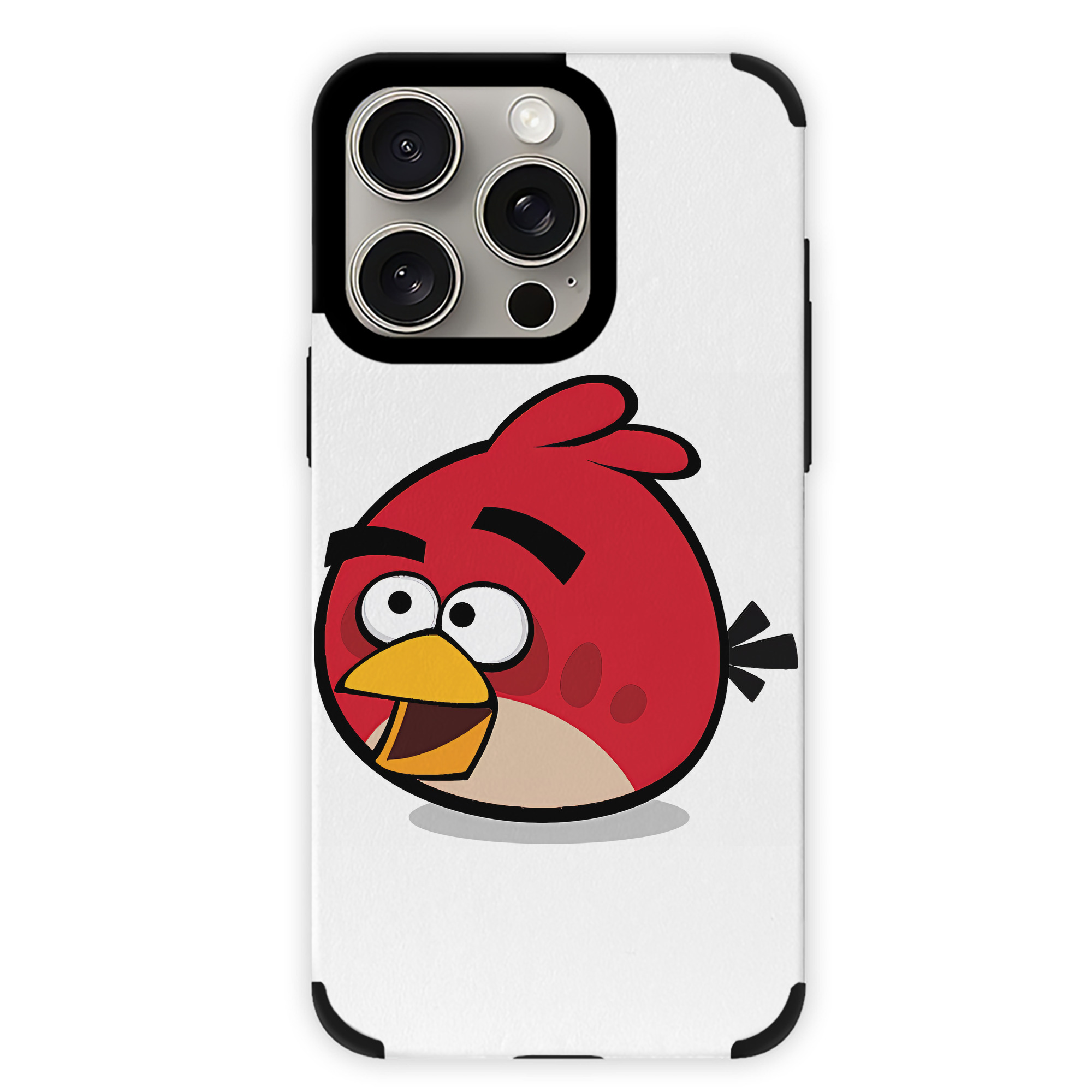 （画像用） Angry Birds アングリーバード 【iPhone15ProMax対応】 PUレザー スマホケース 耐衝撃＆黄変防止