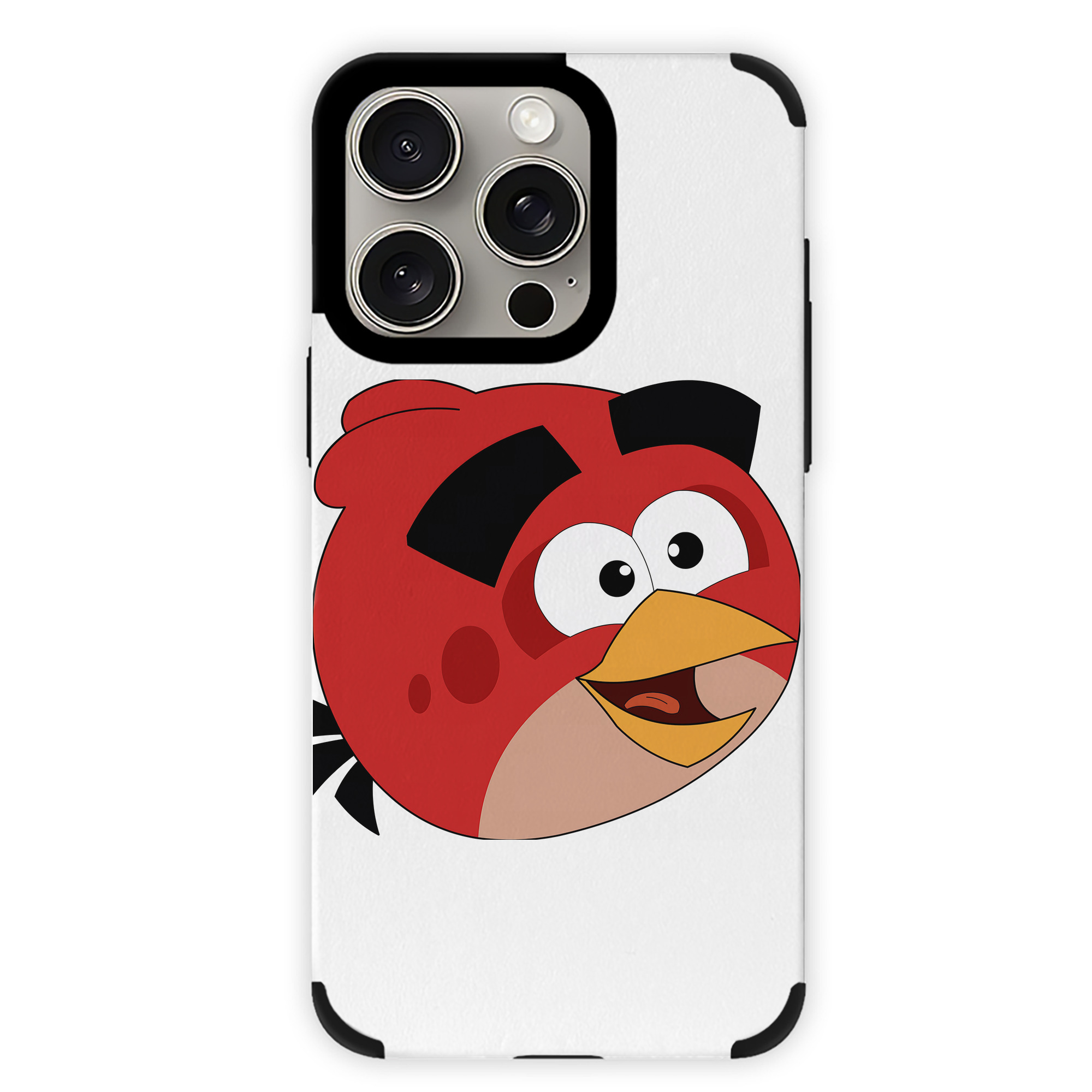 （画像用） Angry Birds アングリーバード 【iPhone15ProMax対応】 PUレザー スマホケース 耐衝撃＆黄変防止