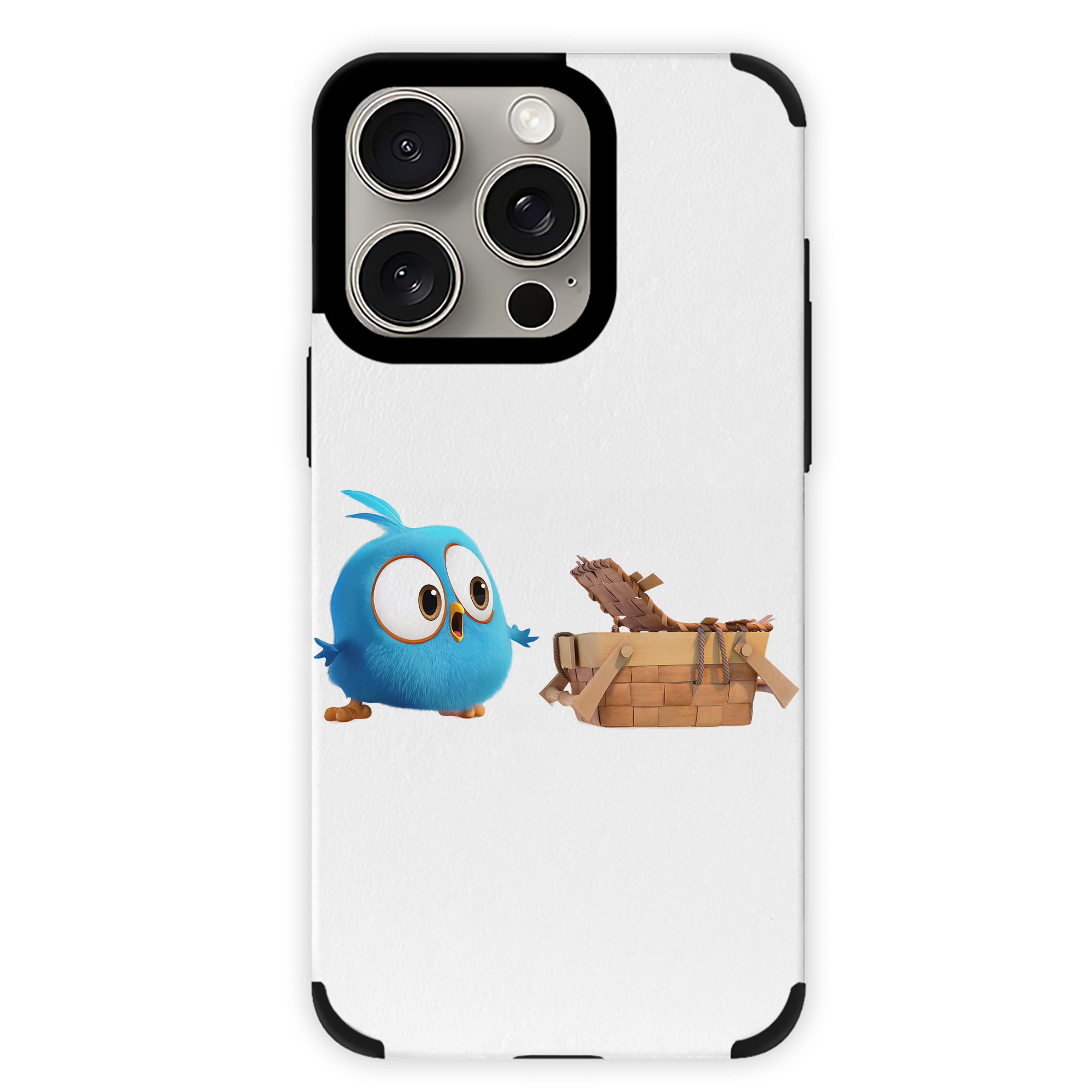 （画像用） Angry Birds アングリーバード 【iPhone15ProMax対応】 PUレザー スマホケース 耐衝撃＆黄変防止