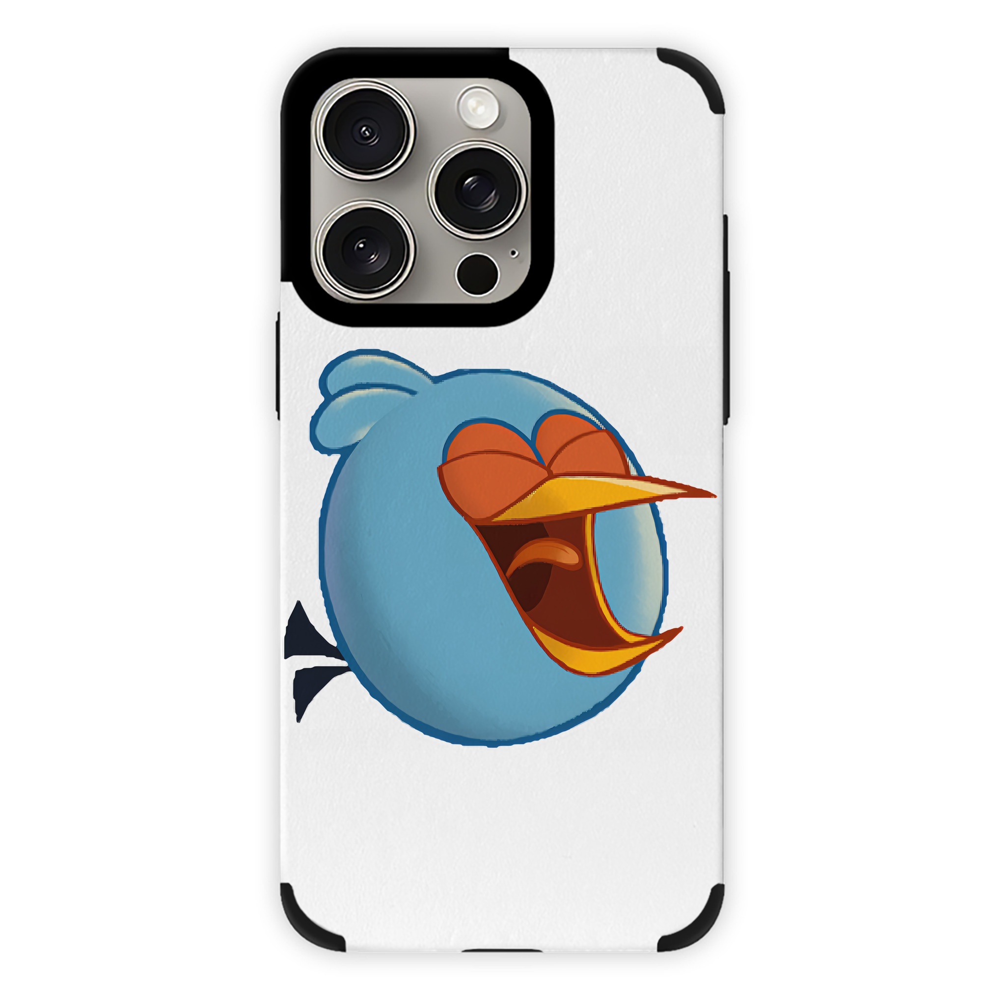 （画像用） Angry Birds アングリーバード 【iPhone15ProMax対応】 PUレザー スマホケース 耐衝撃＆黄変防止