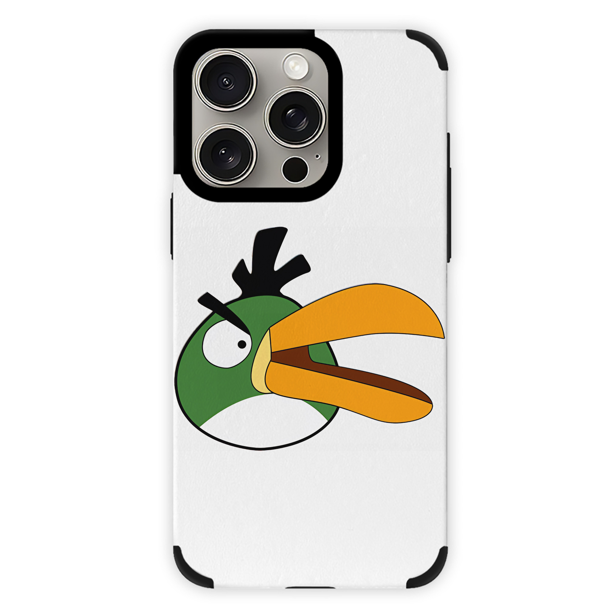 （画像用） Angry Birds アングリーバード 【iPhone15ProMax対応】 PUレザー スマホケース 耐衝撃＆黄変防止