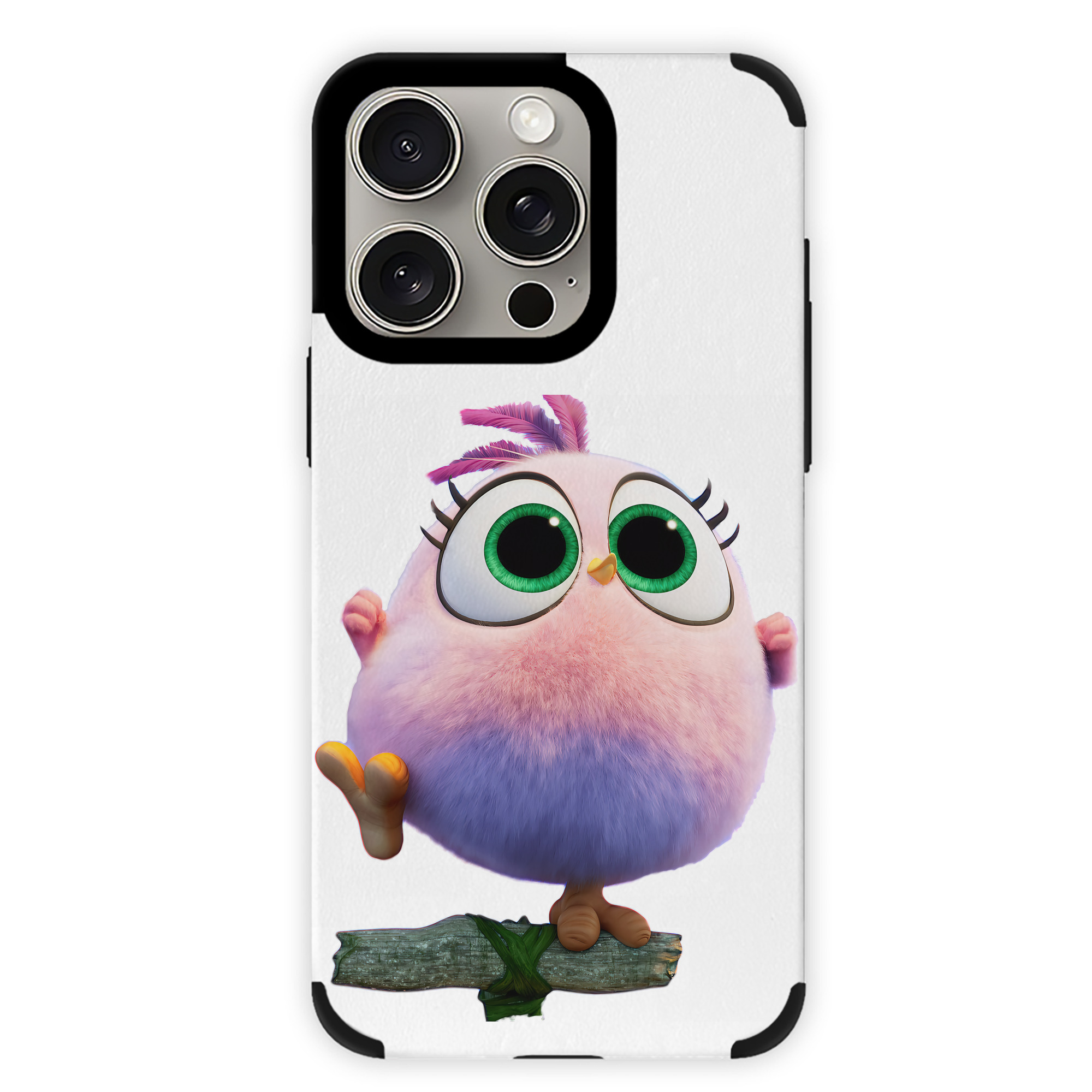 （画像用） Angry Birds アングリーバード 【iPhone15ProMax対応】 PUレザー スマホケース 耐衝撃＆黄変防止