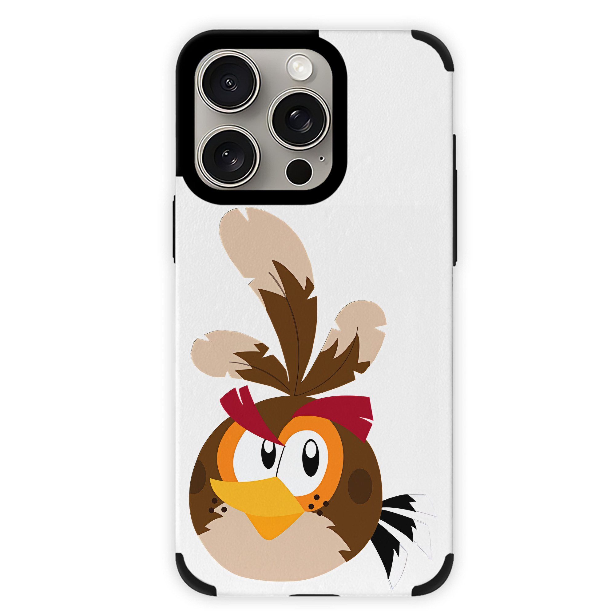 （画像用） Angry Birds アングリーバード 【iPhone15ProMax対応】 PUレザー スマホケース 耐衝撃＆黄変防止