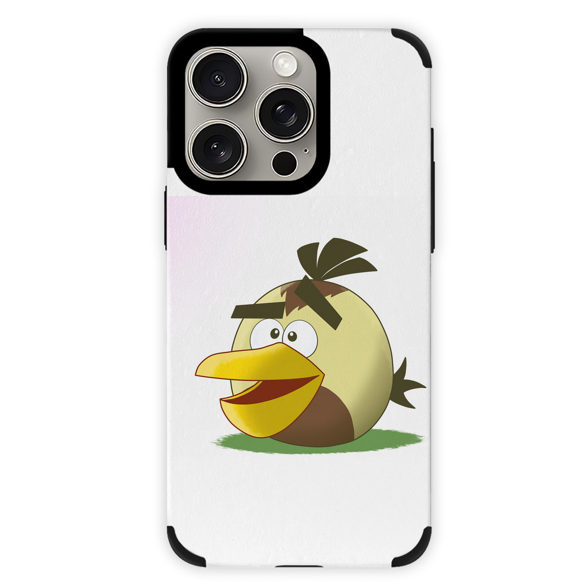 （画像用） Angry Birds アングリーバード 【iPhone15ProMax対応】 PUレザー スマホケース 耐衝撃＆黄変防止