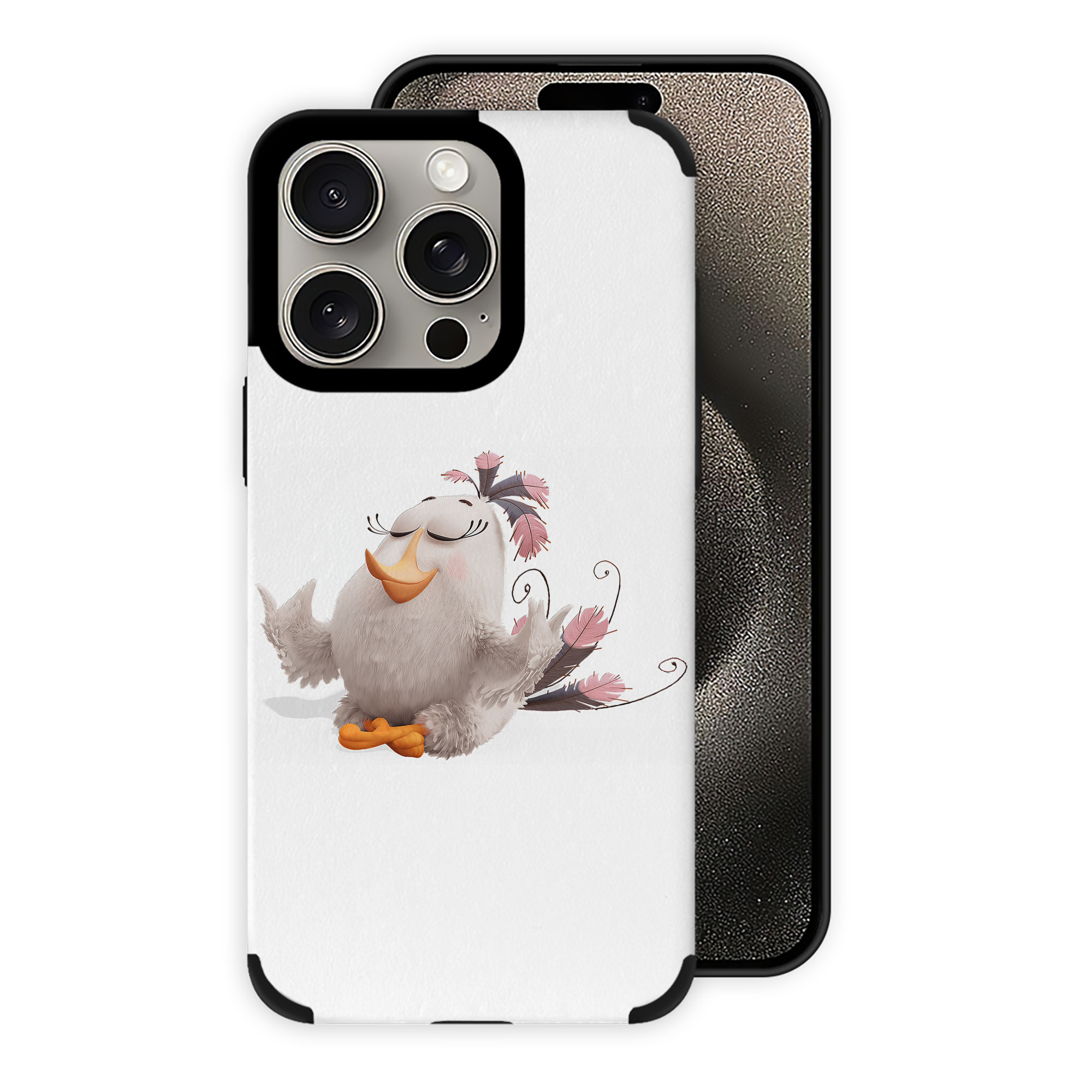 （画像用） Angry Birds アングリーバード 【iPhone15ProMax対応】 PUレザー スマホケース 耐衝撃＆黄変防止