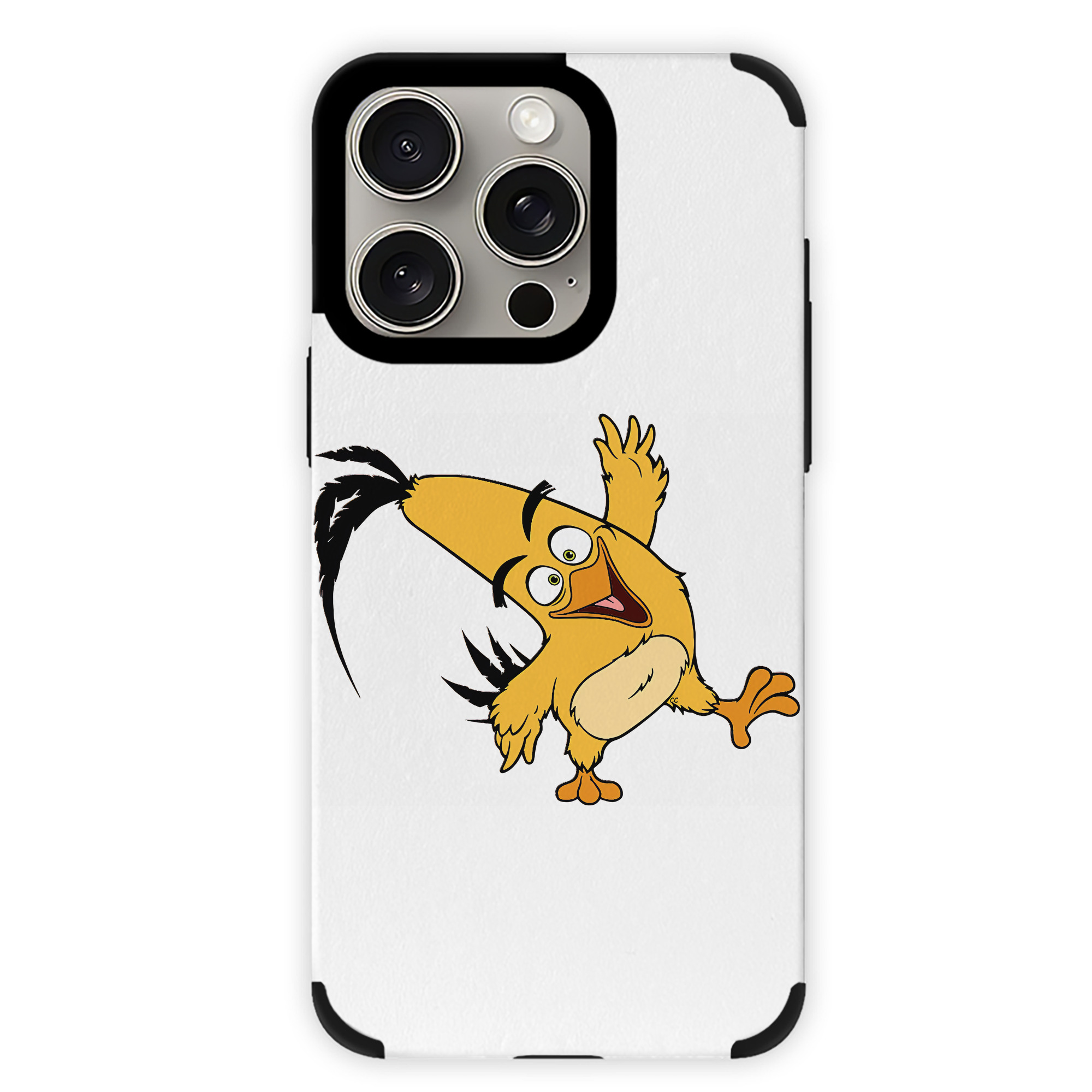 （画像用） Angry Birds アングリーバード 【iPhone15ProMax対応】 PUレザー スマホケース 耐衝撃＆黄変防止
