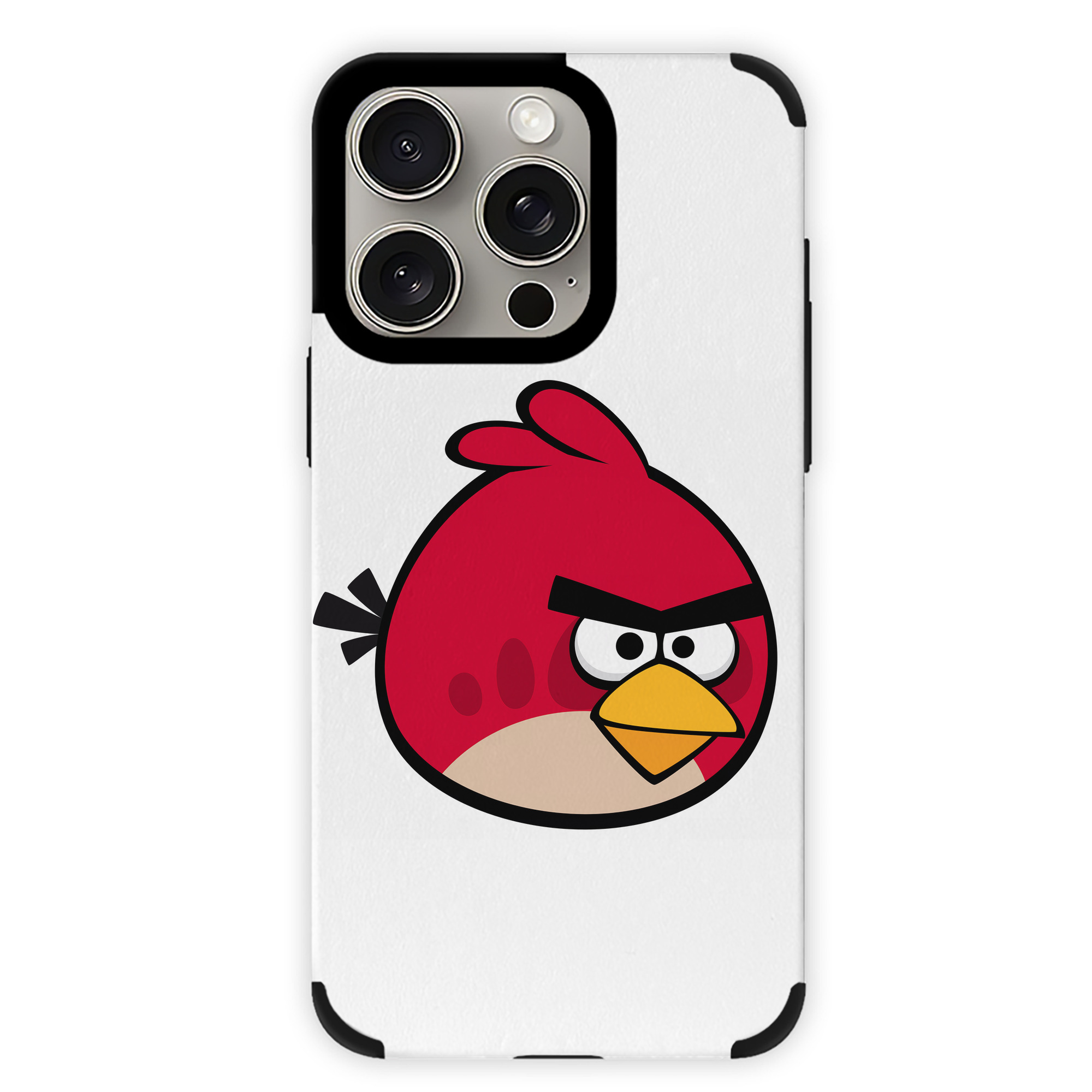 （画像用） Angry Birds アングリーバード 【iPhone15ProMax対応】 PUレザー スマホケース 耐衝撃＆黄変防止